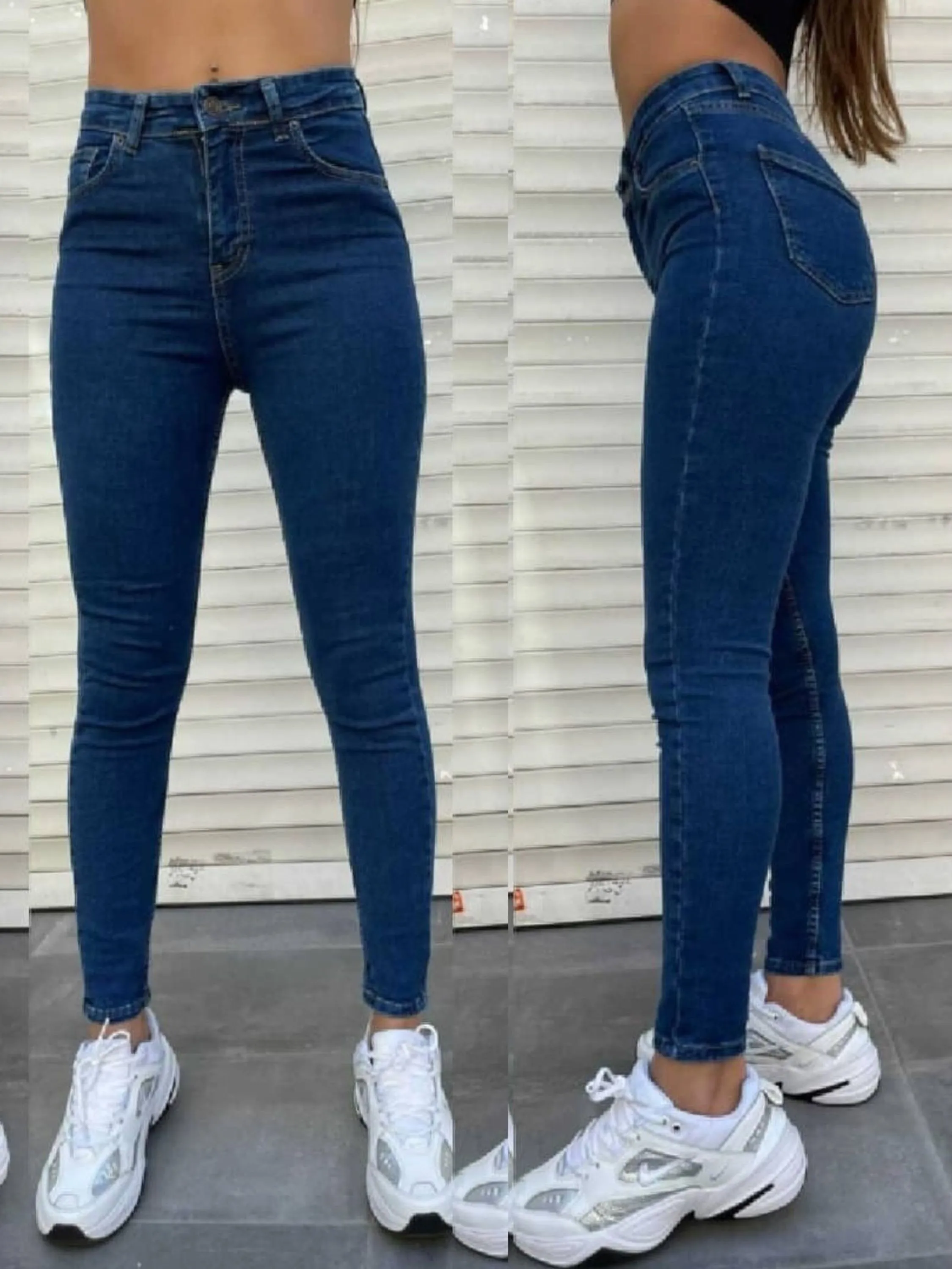 Calça jeans skinny feminina