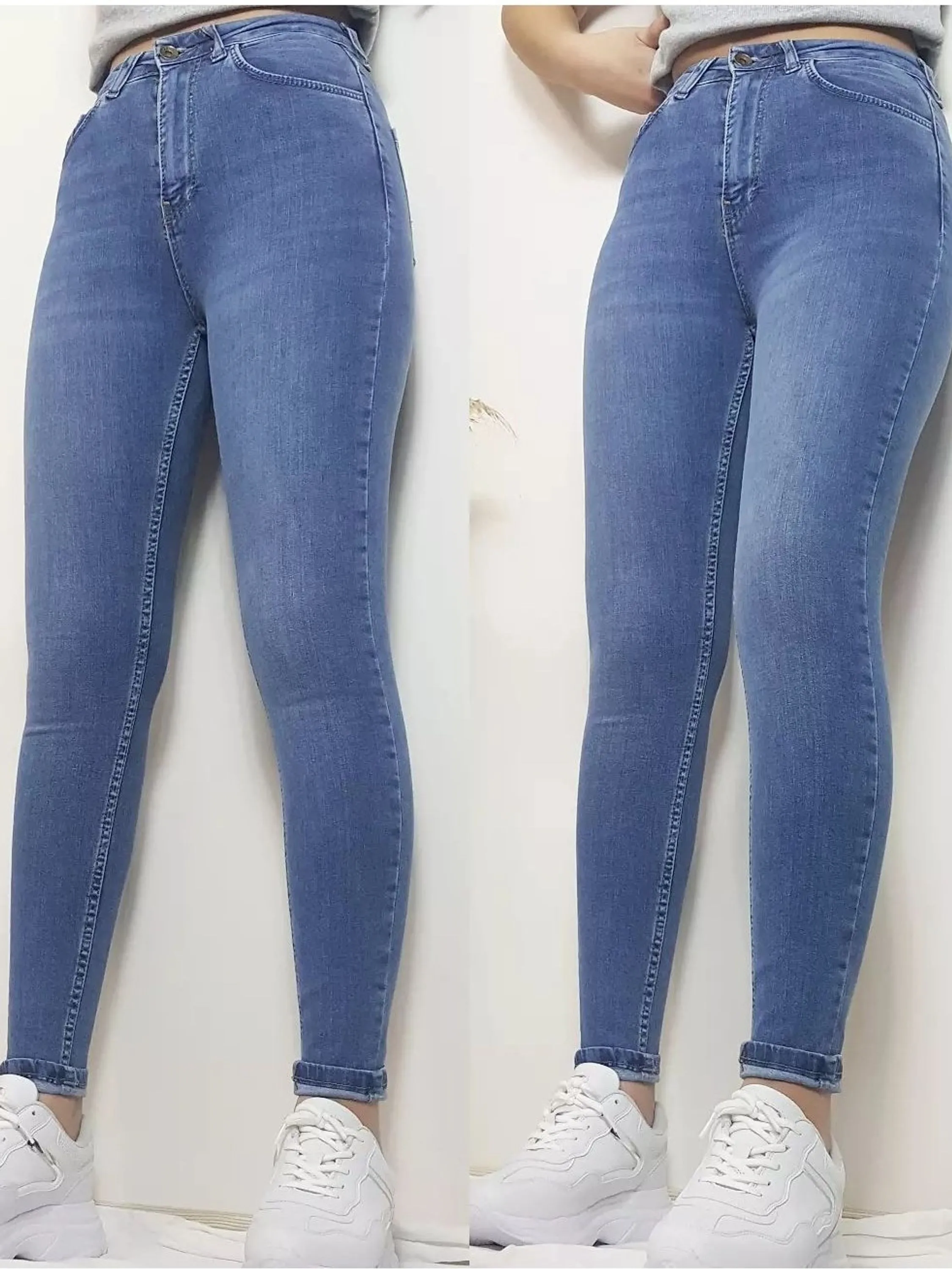 Calça jeans skinny feminina