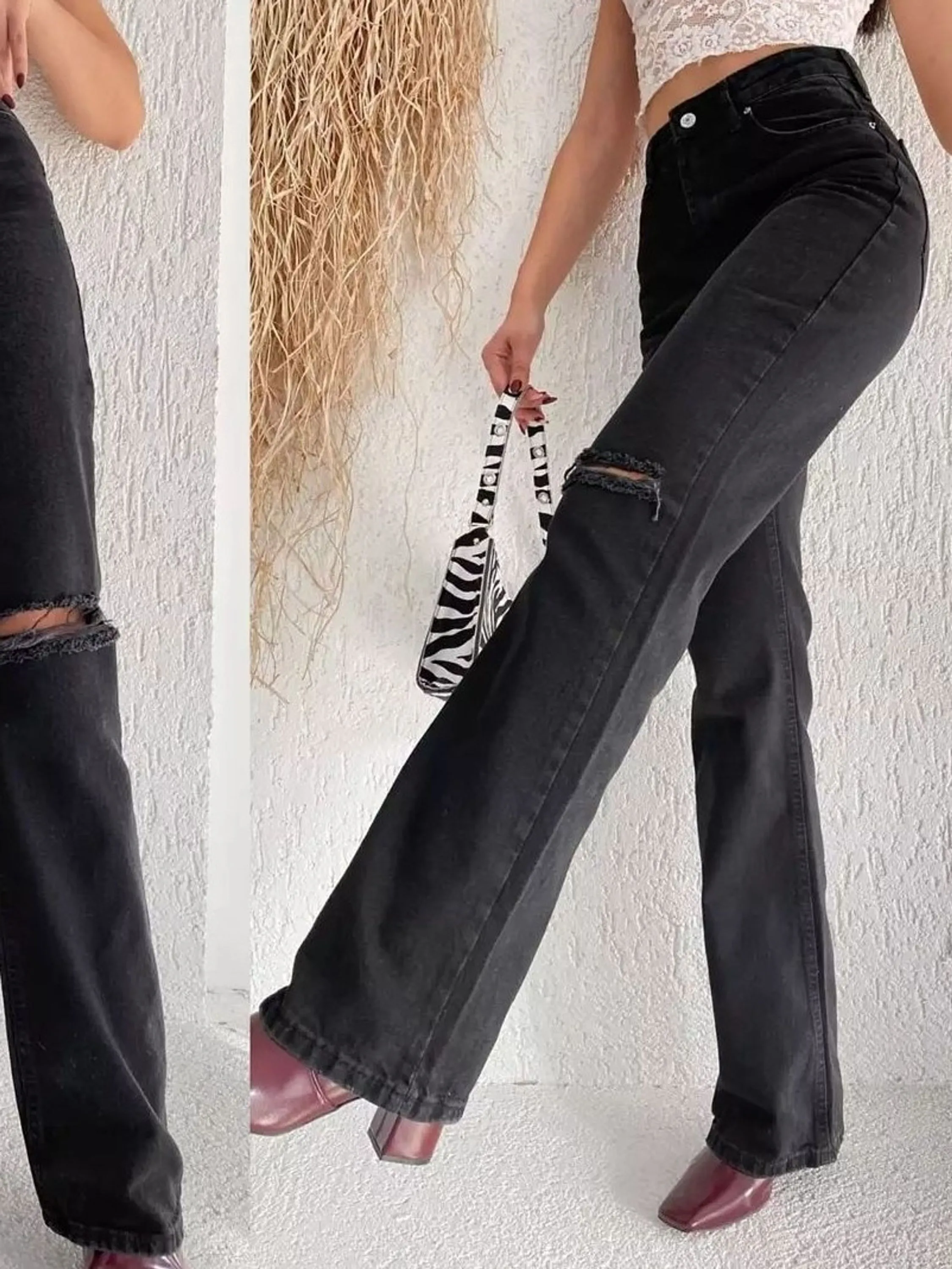 Wide leg jeans (pantalona)