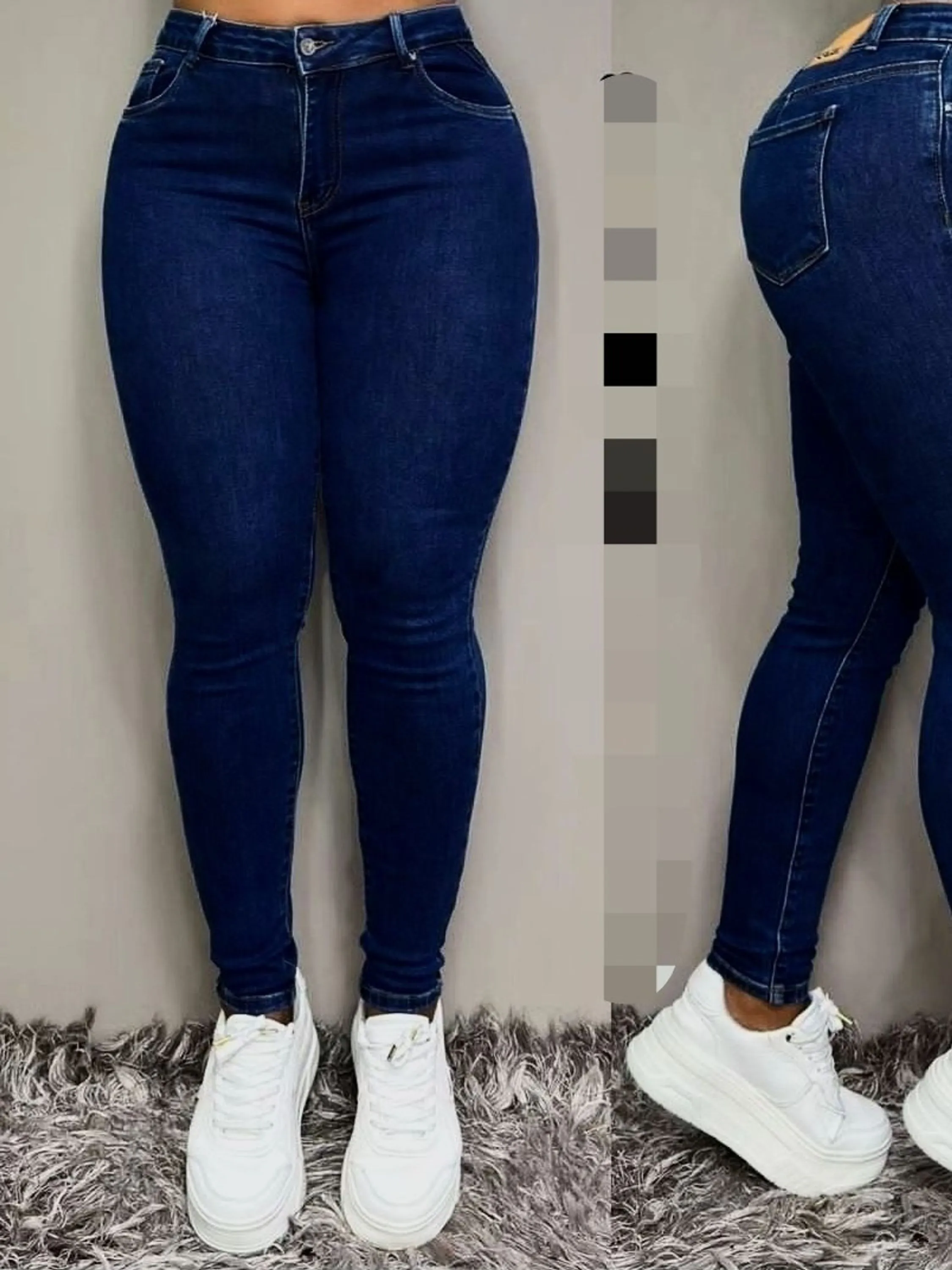 Calça jeans skinny feminina