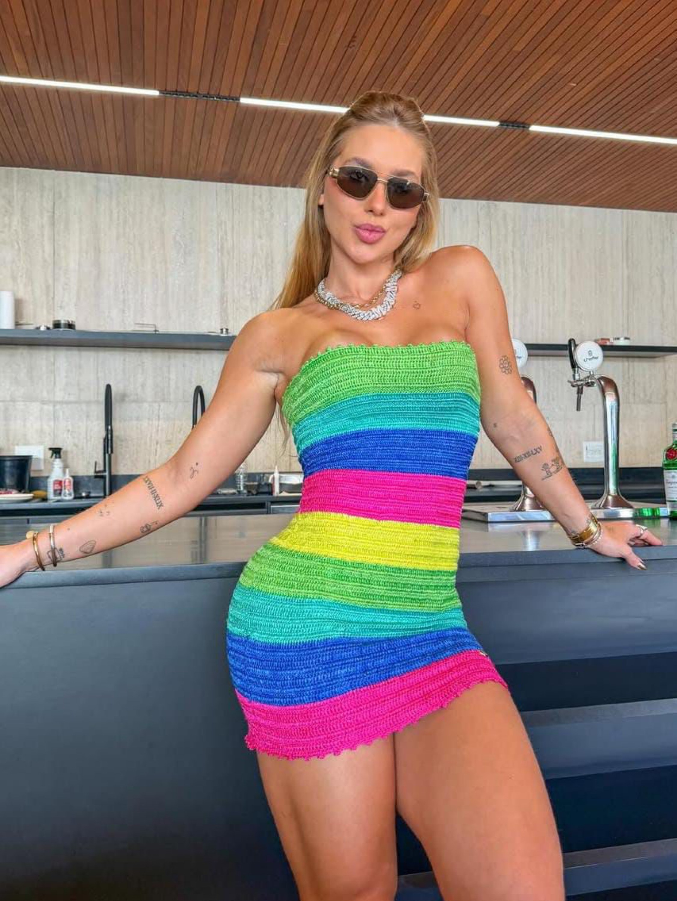 Vestido Virgínia tricô modal Pct 10 und