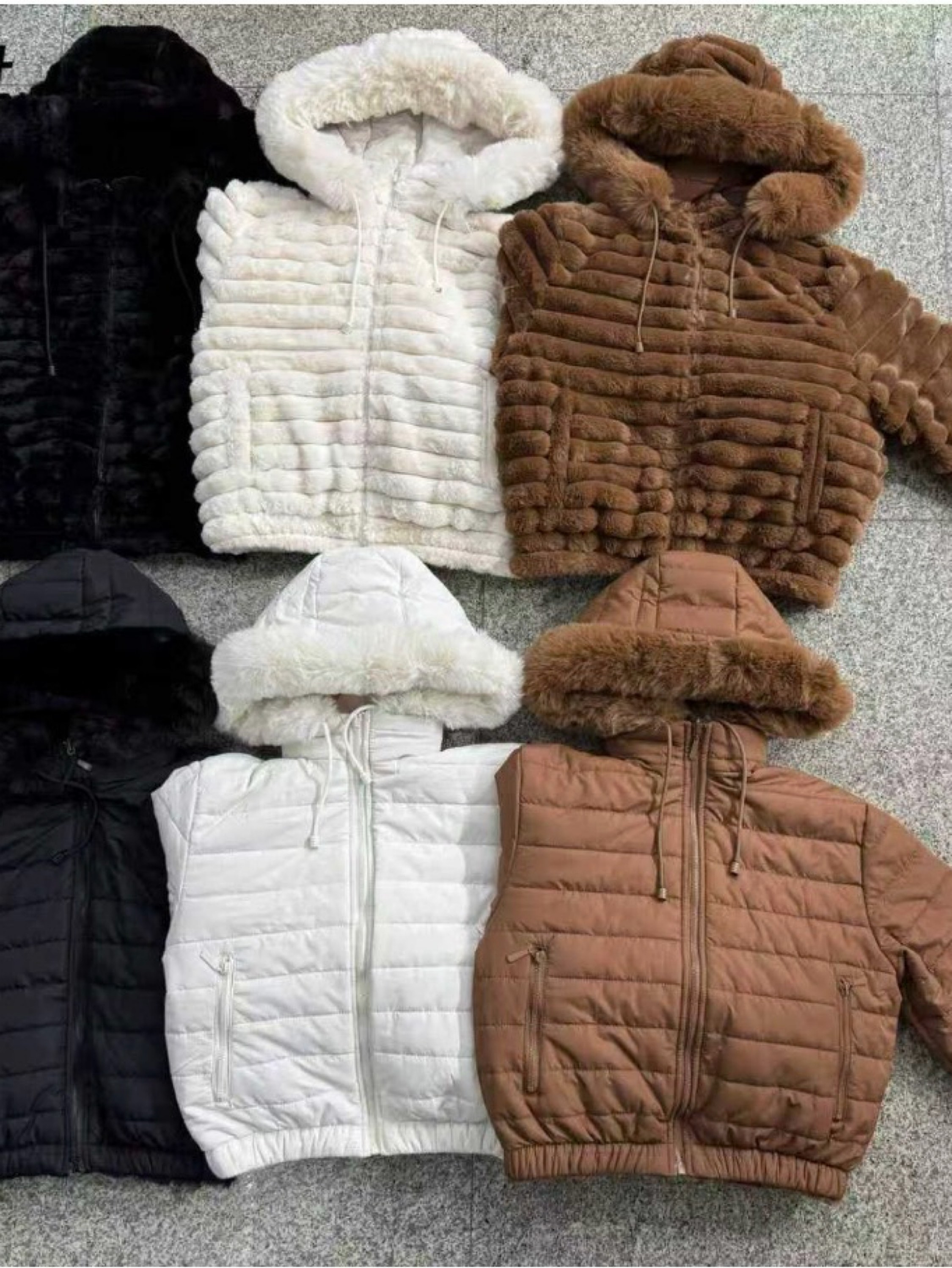 Jaqueta puffer dupla face