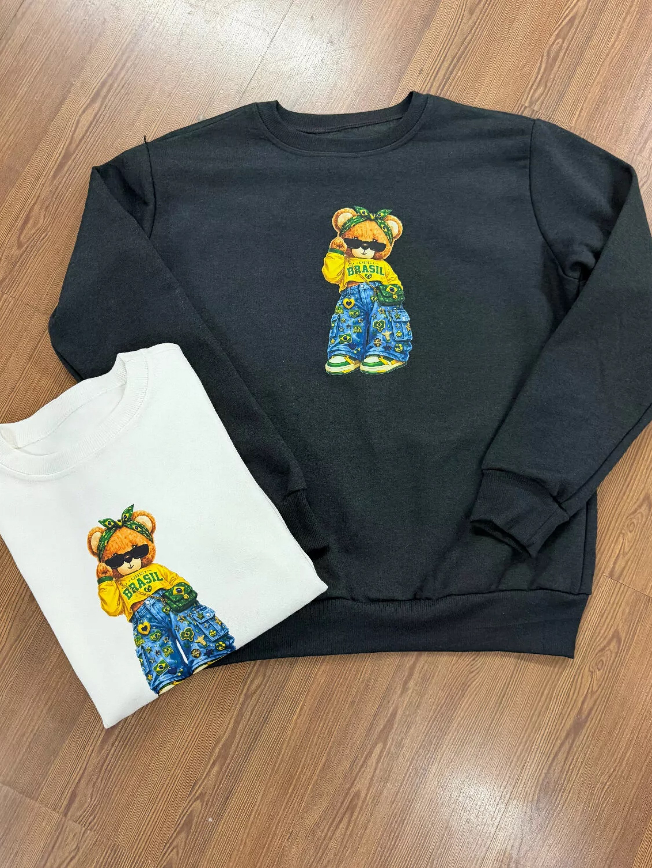 Blusa de frio moletom Brasil / Copa