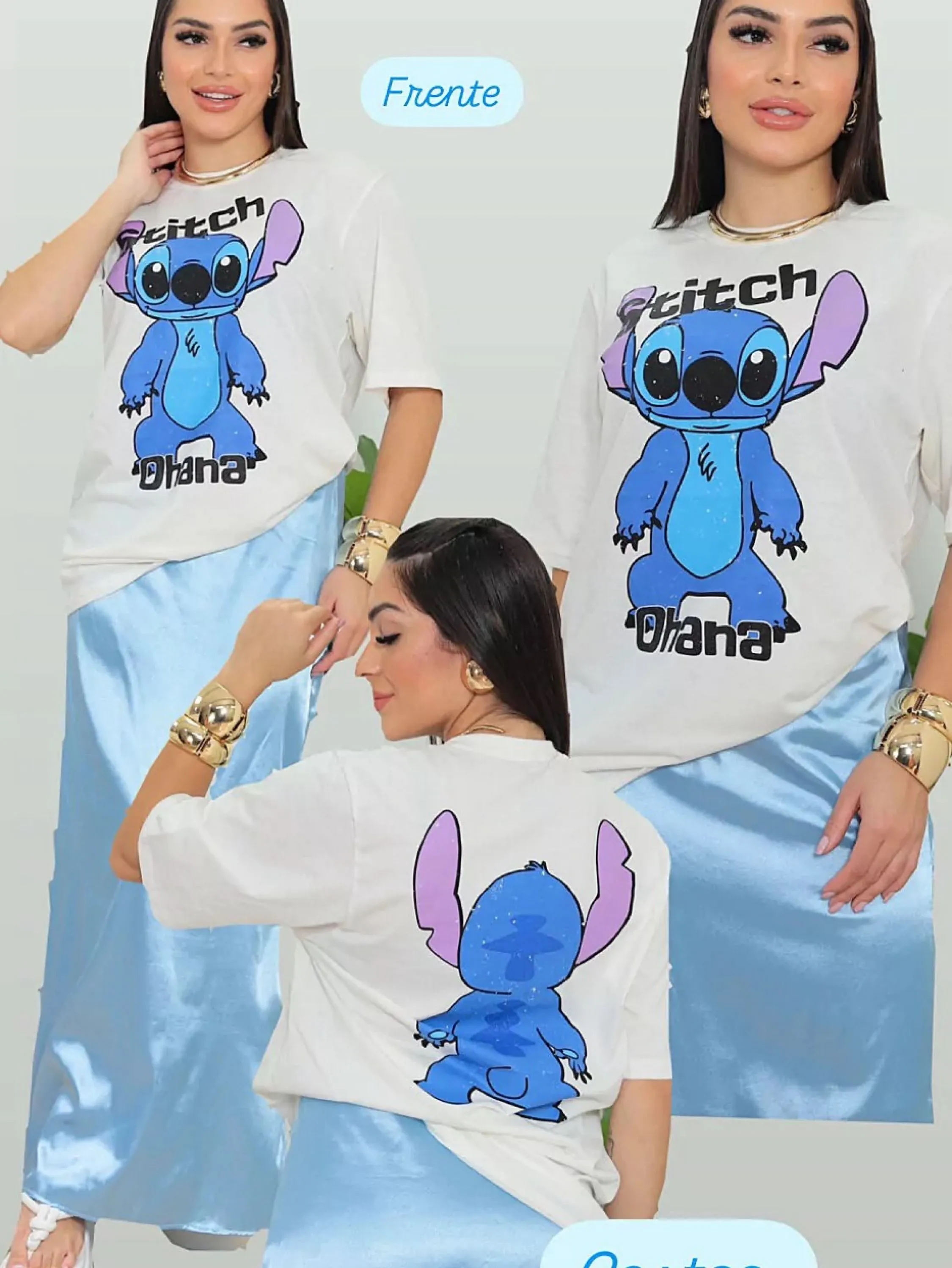 MAX T-SHIRT ESTAMPADO FRENTE E VERSO