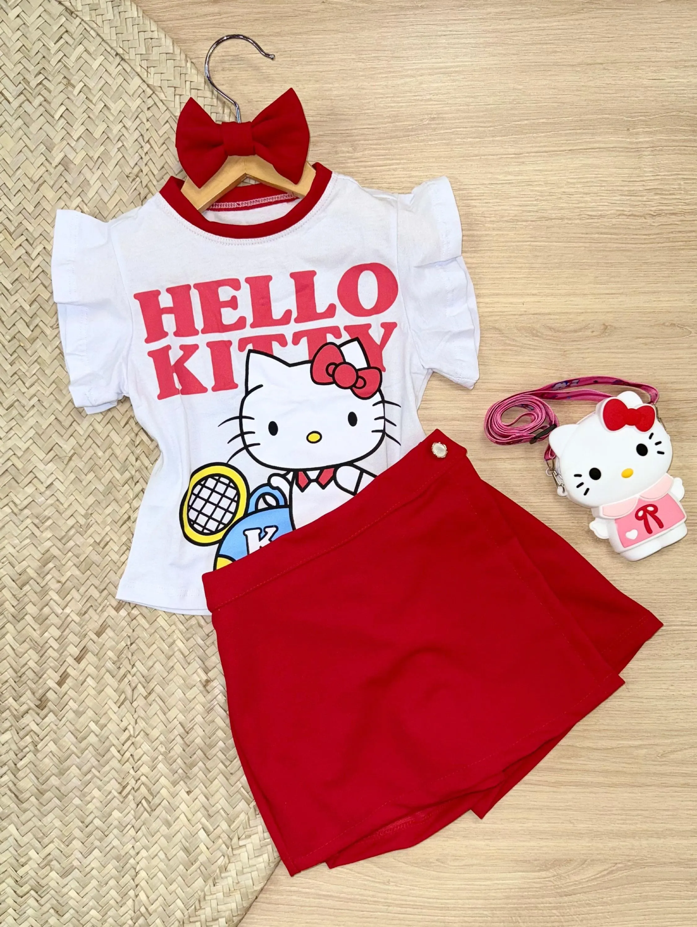 Conjunto hello Kity infantil