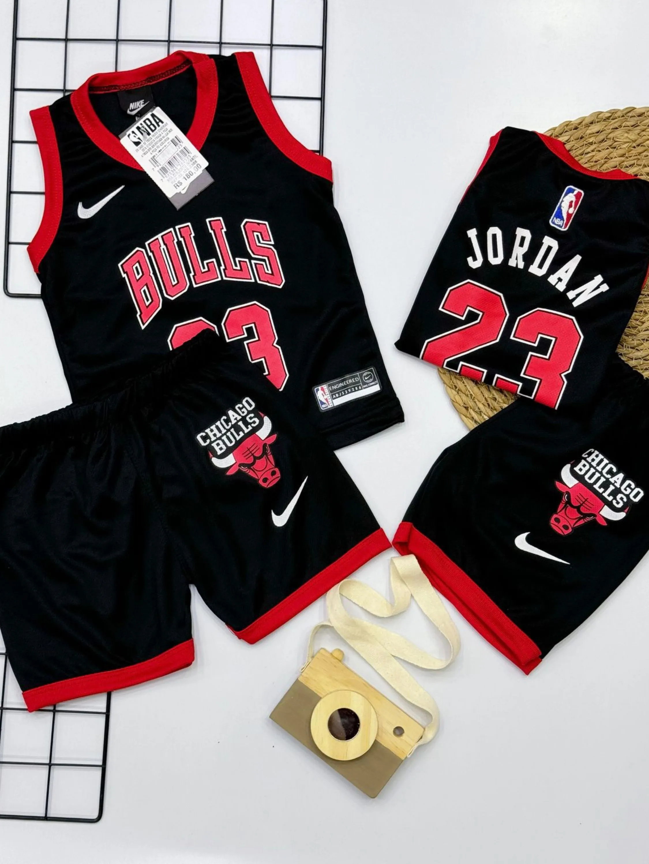 Conjunto basquete infantil