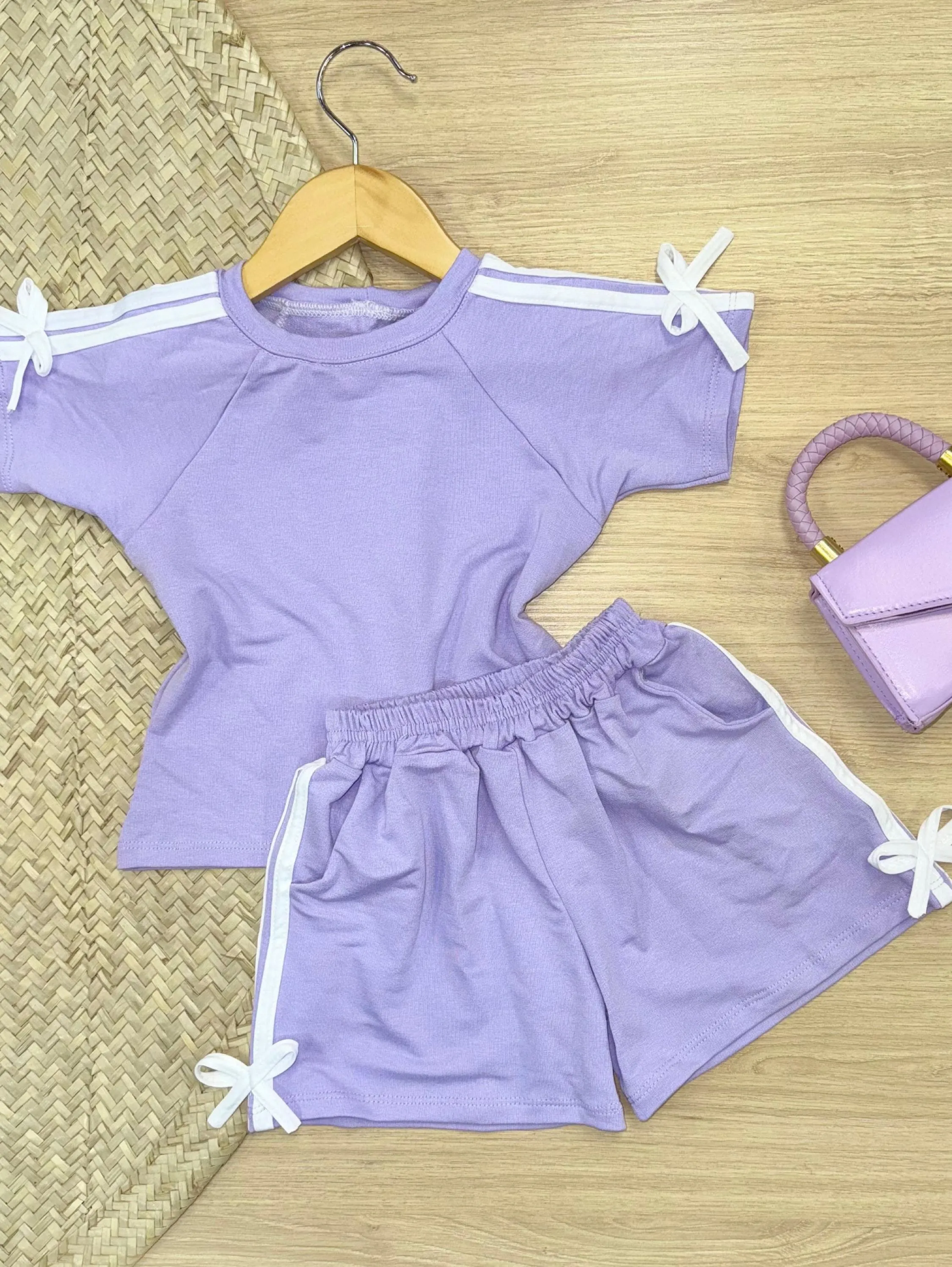 Conjunto lazinho moletinho infantil