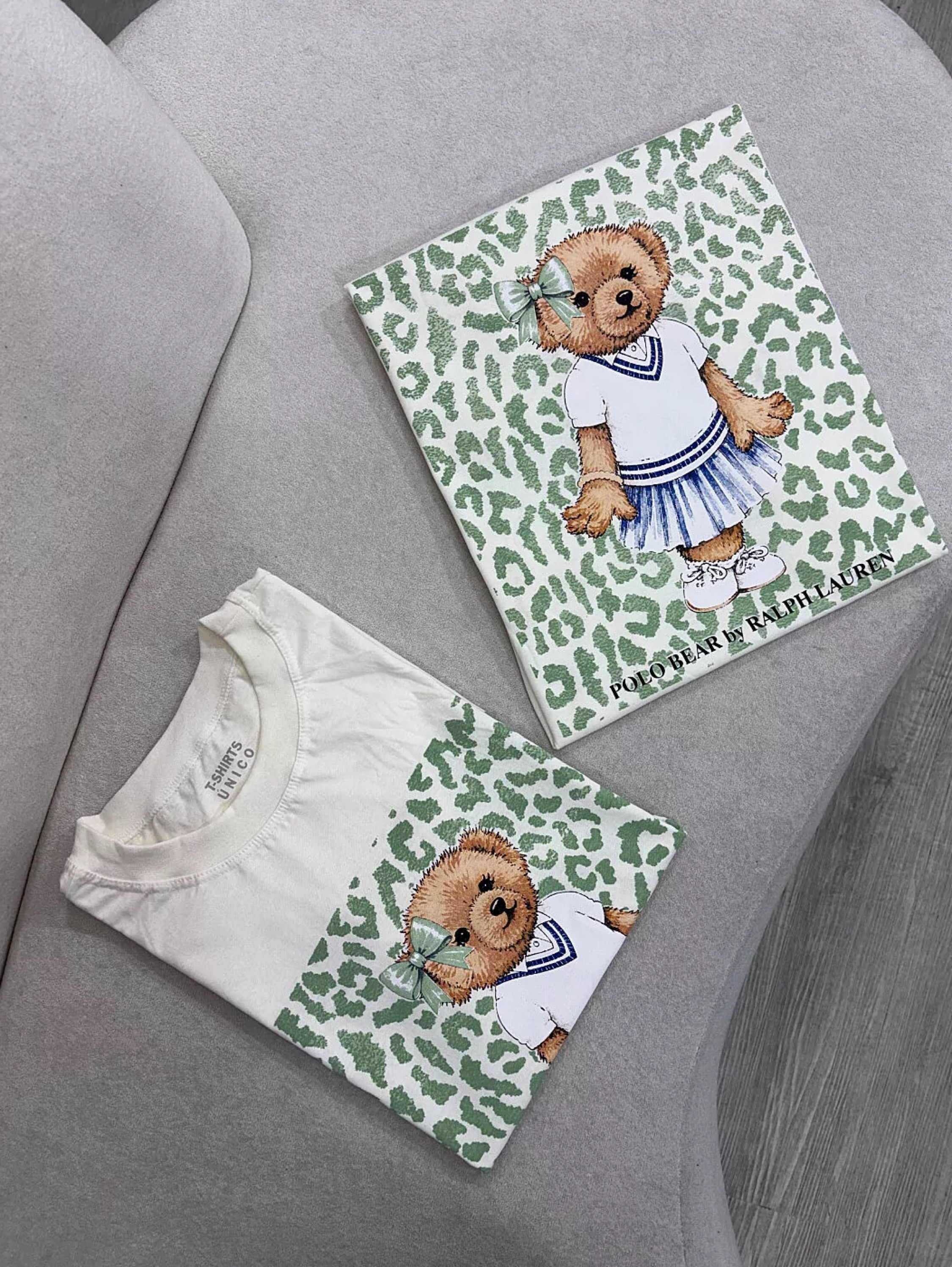 Tshirt urso 100% algodão