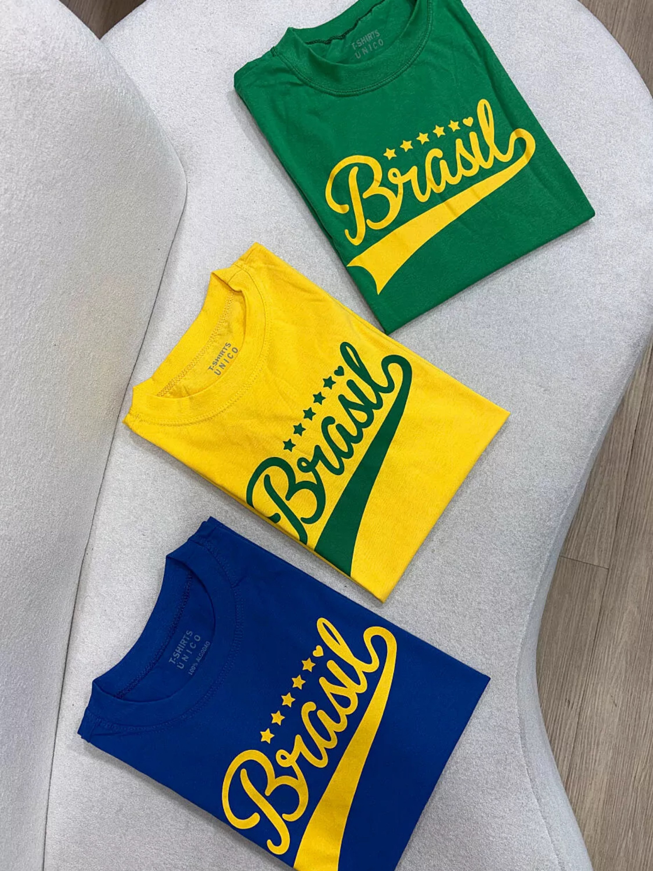 T-shirt 100% algodão Brasil