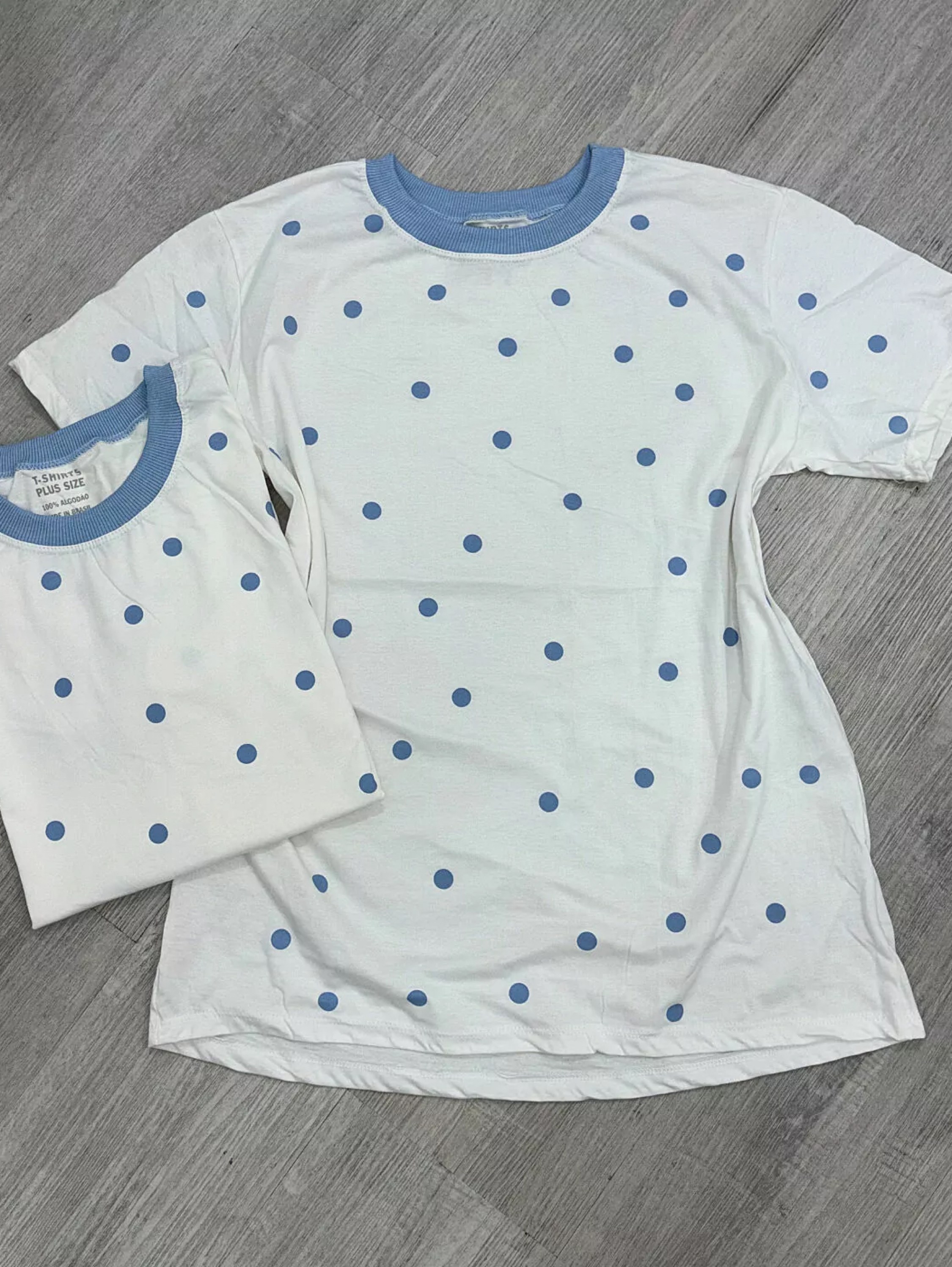 T-shirt 100% Algodão póa