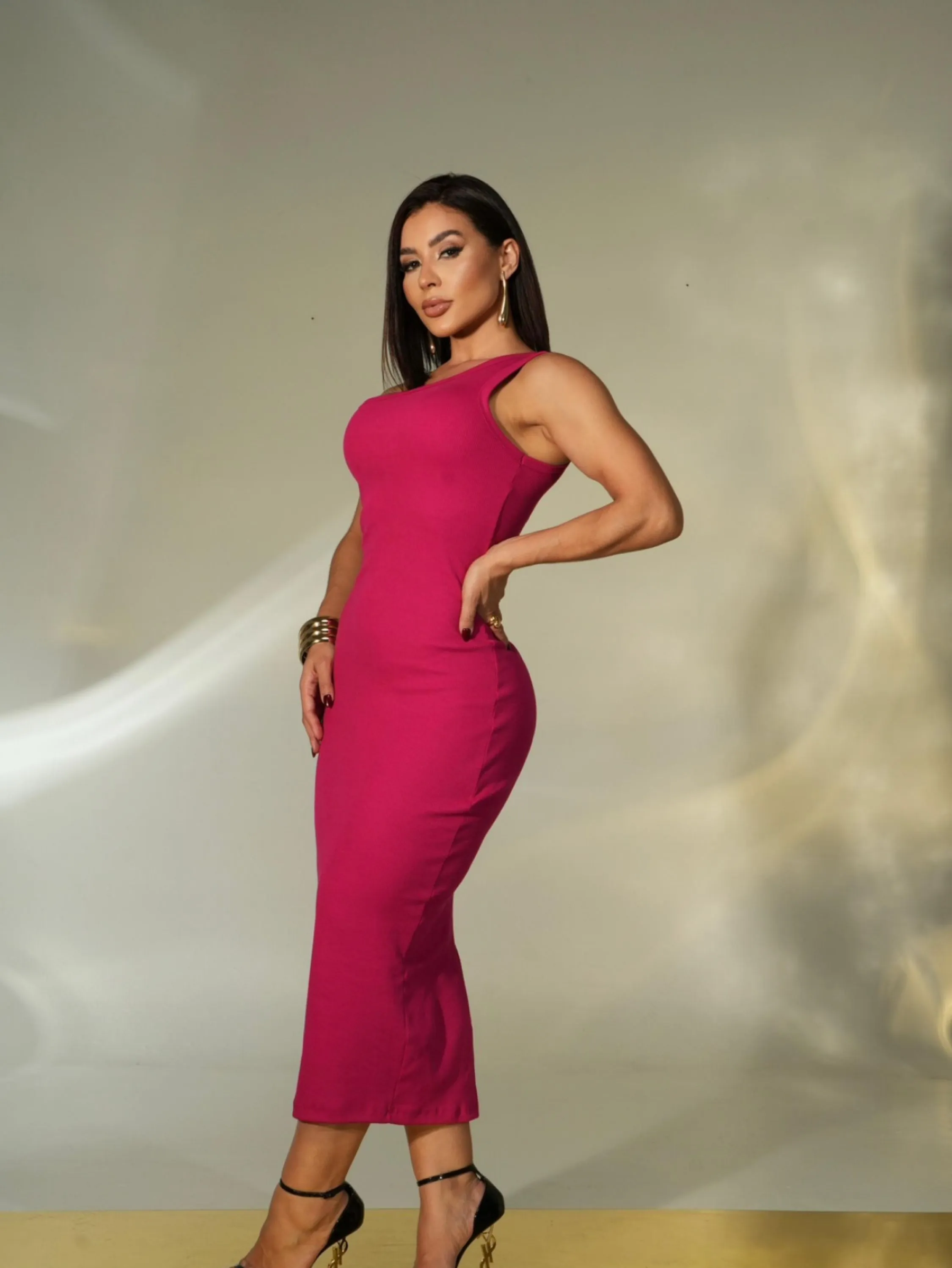Vestido mula manca mid