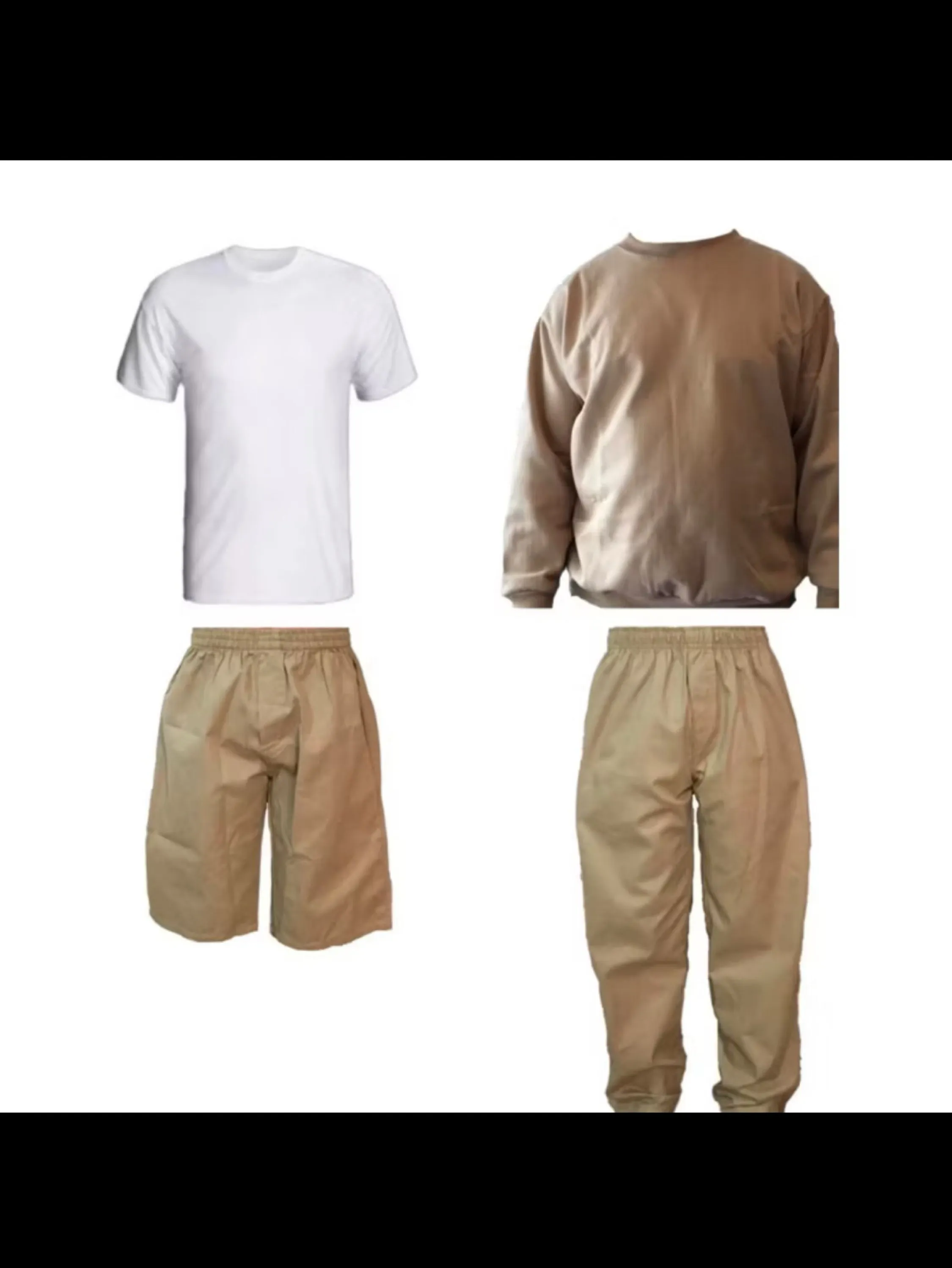 Kit Reducando / CDP/ Penitenciária /uniforme