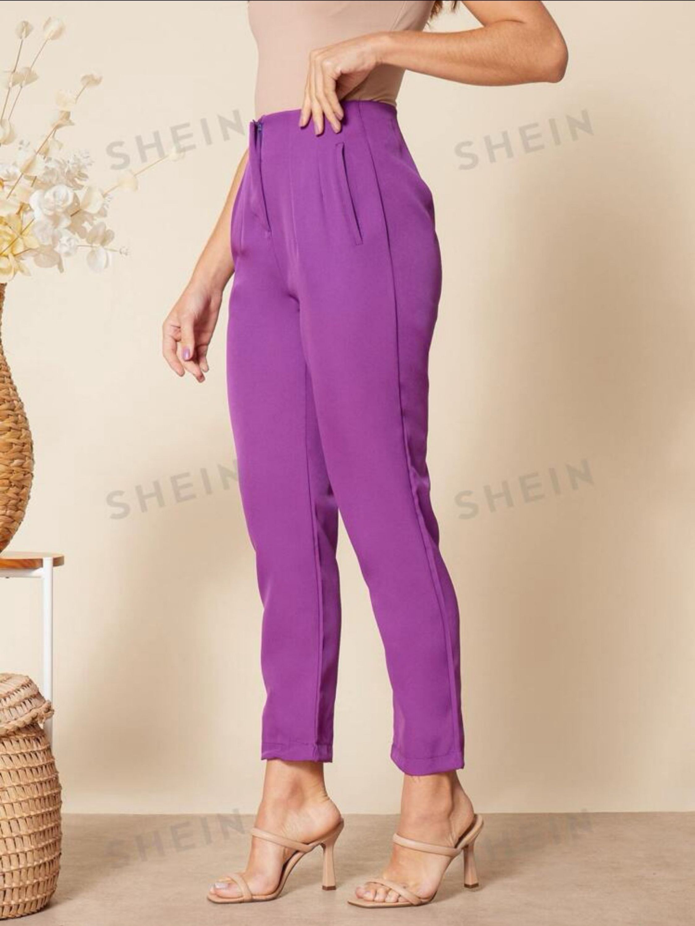 Calça Reta cores da foto PROMOÇÃO