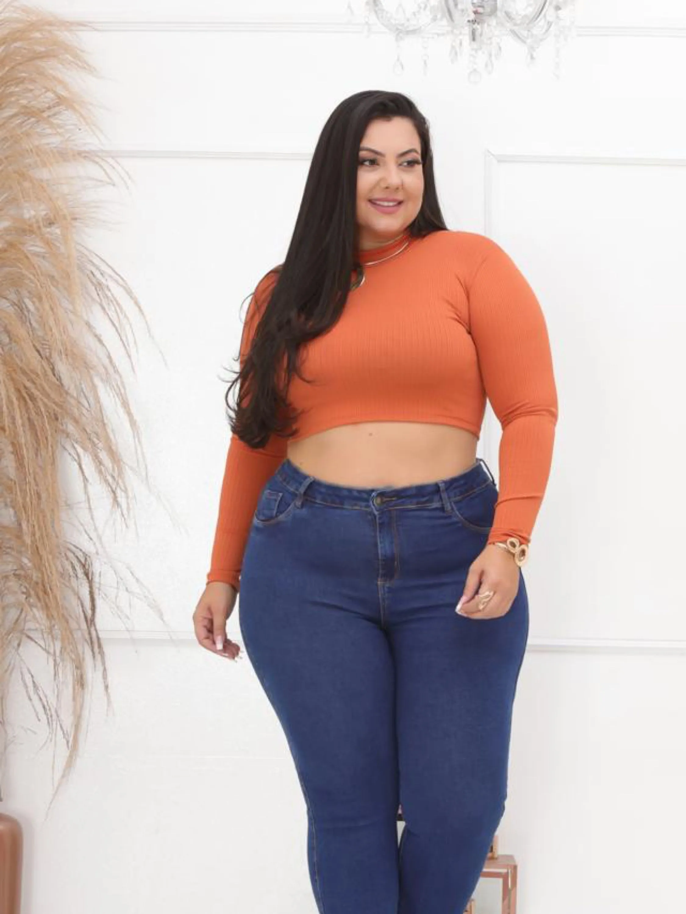 Calça Jeans Plus Size Skinny