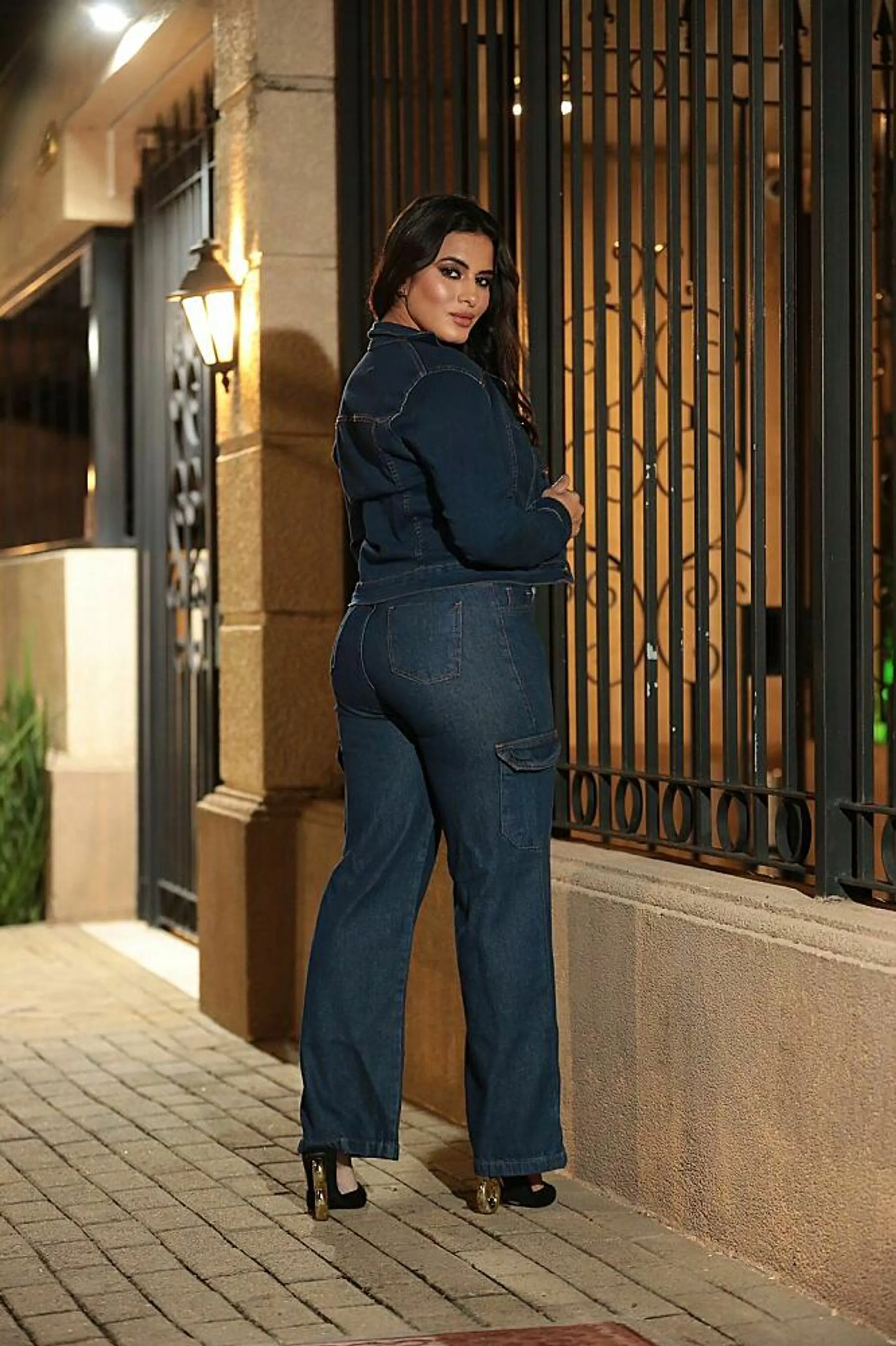 Jaqueta Azul Jeans