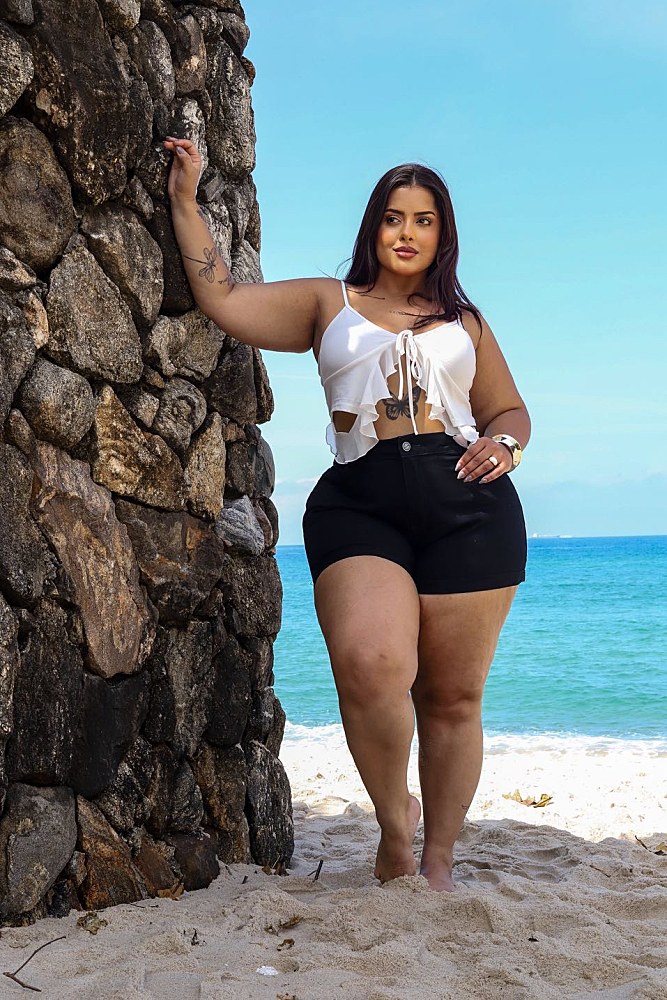 Shorts Black Plus
