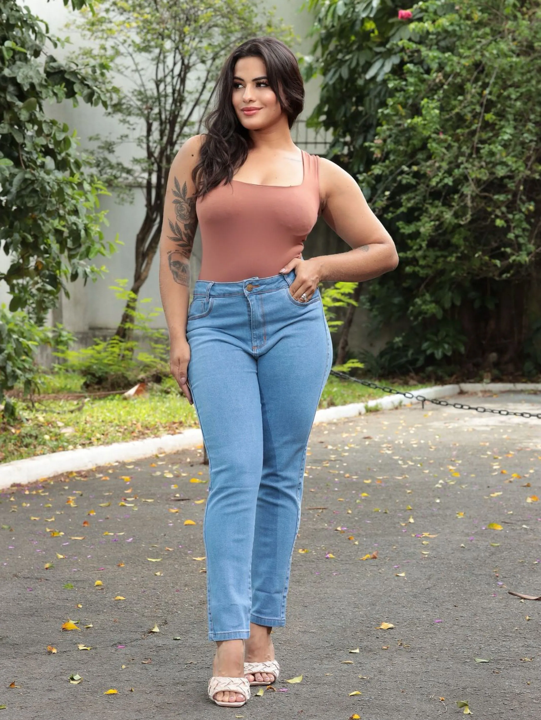 Calça Jeans Mom