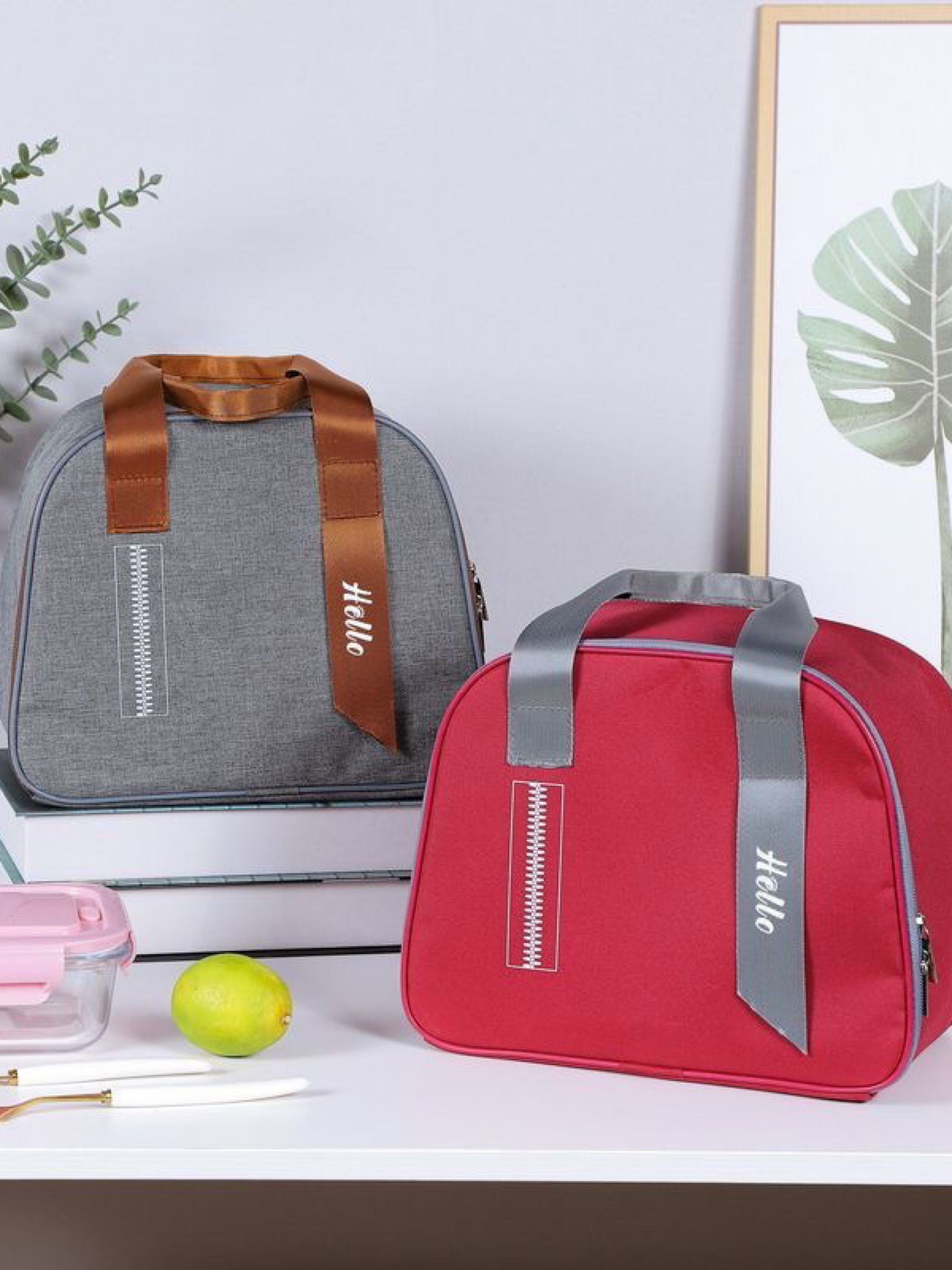 Lancheira Térmica de Tecido