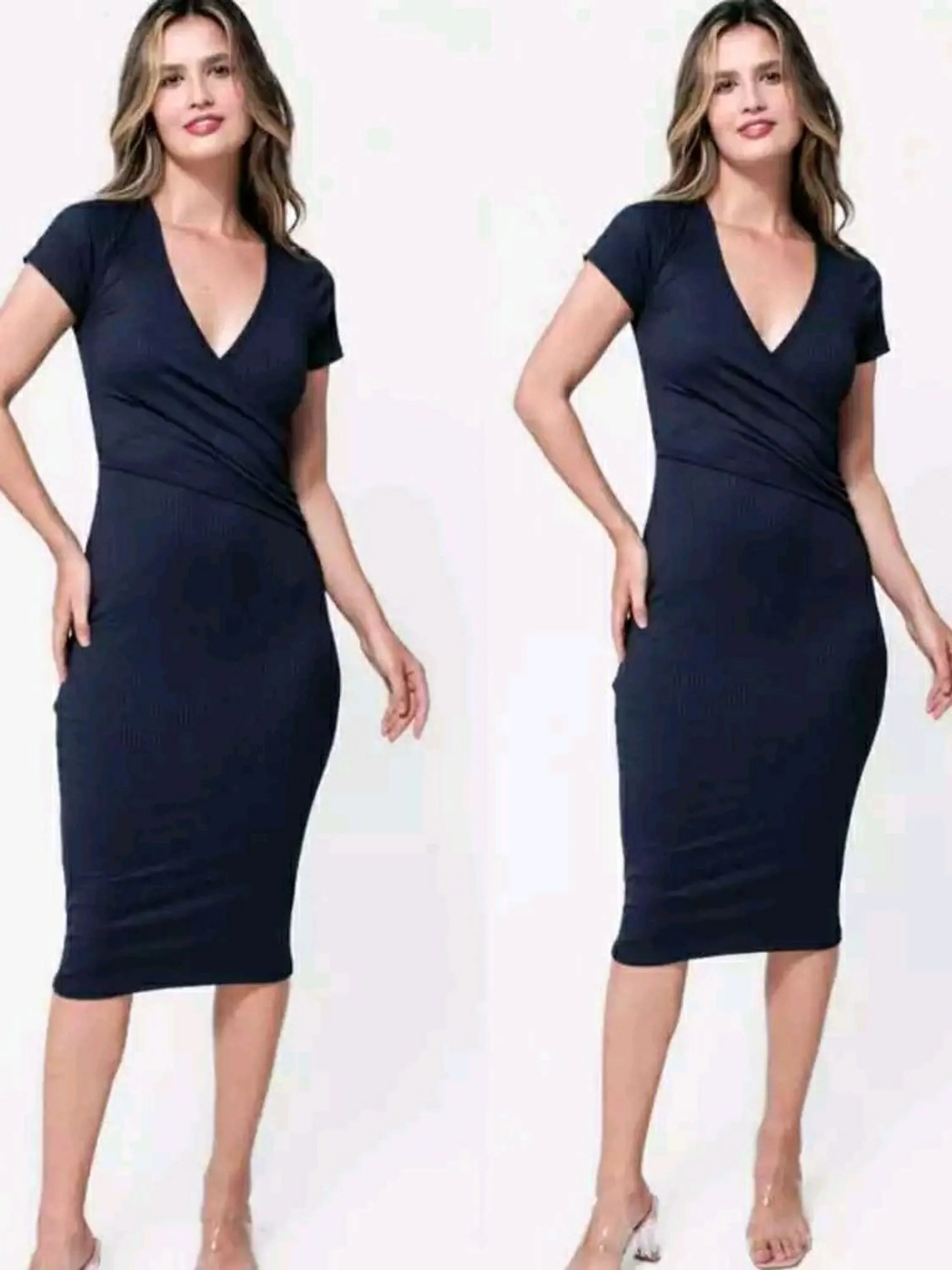 Vestido Midi Moda Evangélico Elegante