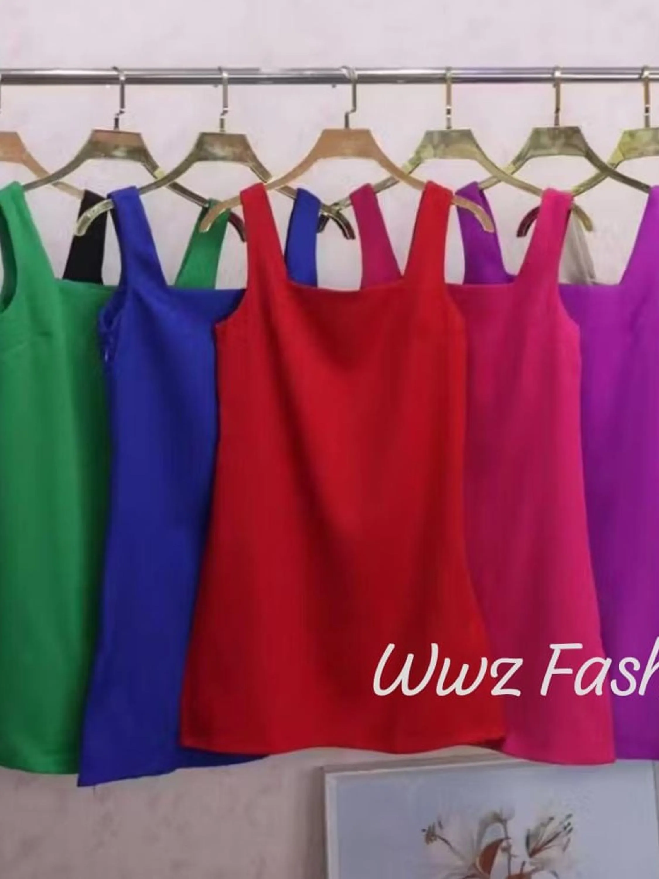 Wwz Fashion Vestido Alfaiataria com Faixa para Amarrar Básico Sofisticado 148