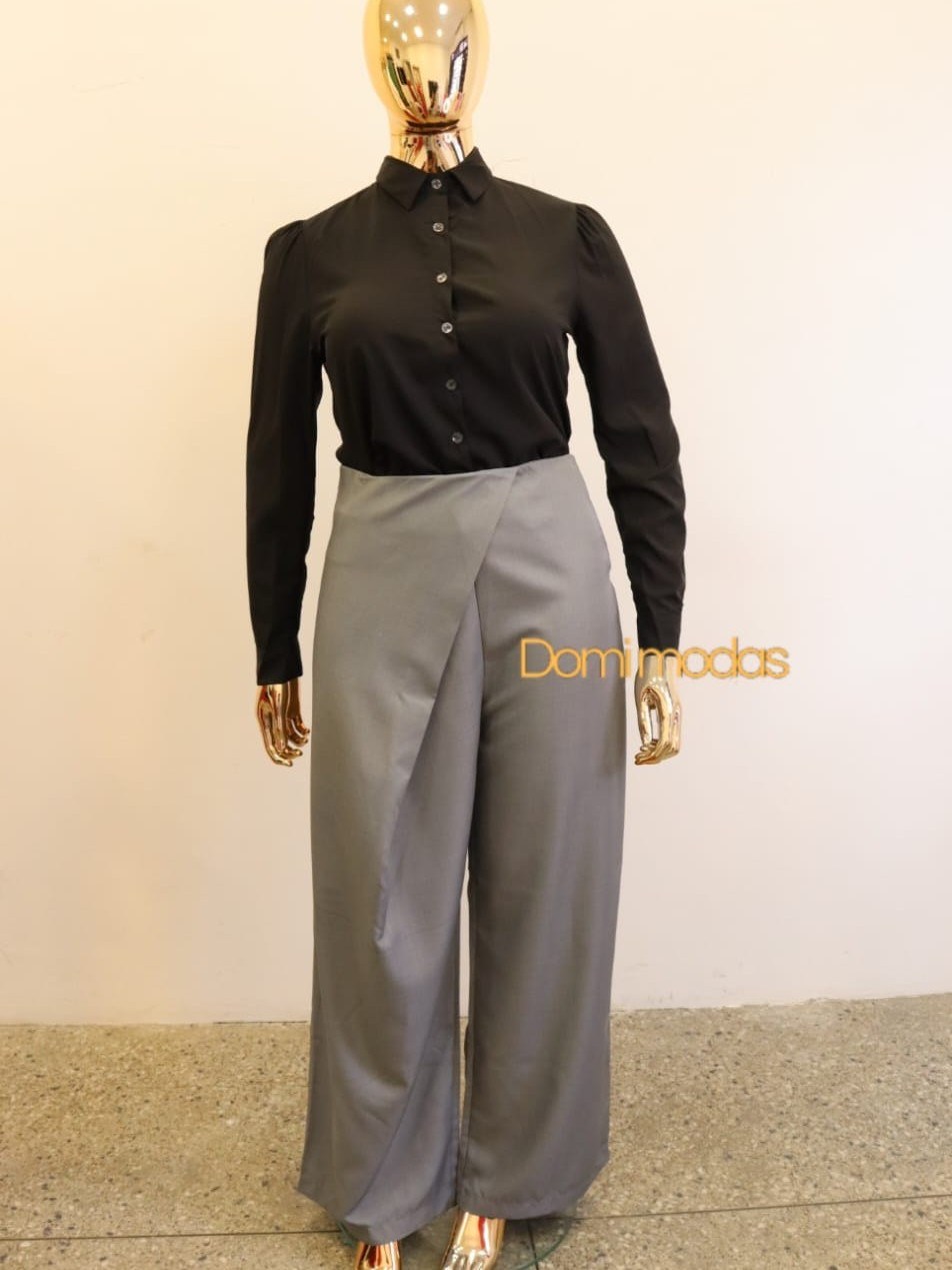 Domi Modas- Calça Pantalona Plus Size 91114