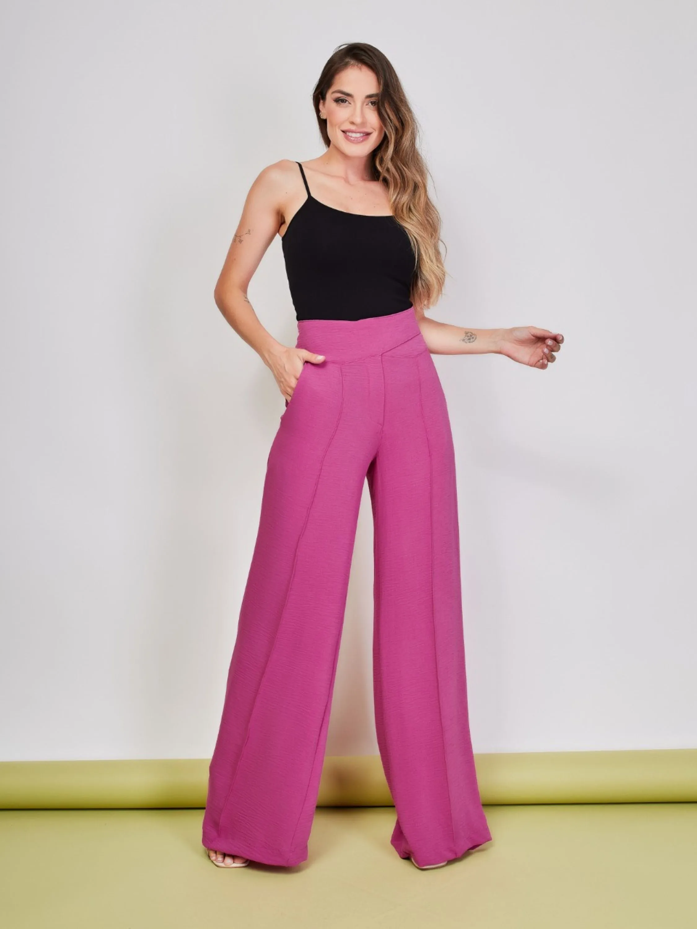 Modas Domi Calça Pantalona Duna 8410