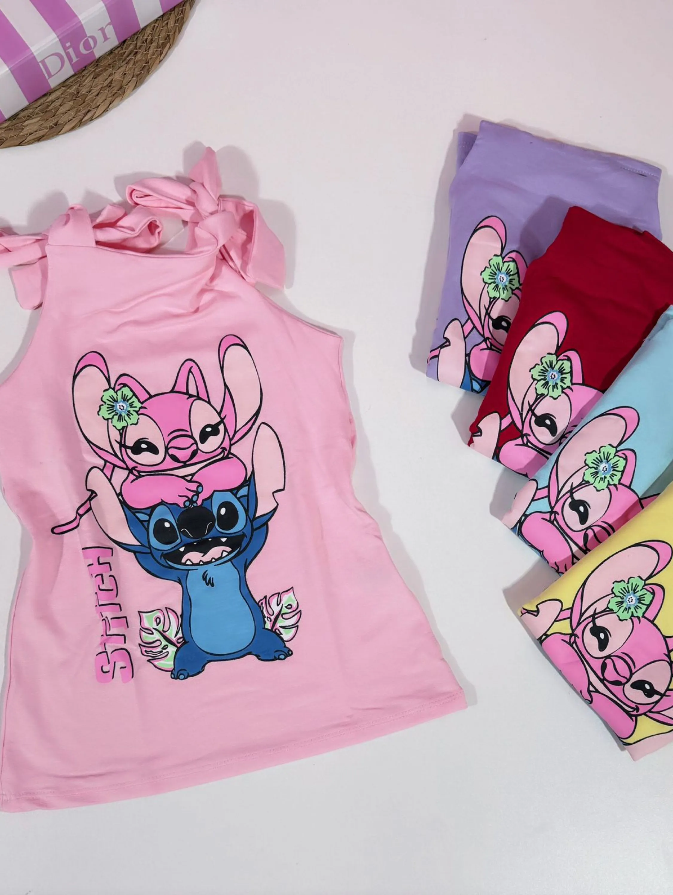 Salopete stitch infantil