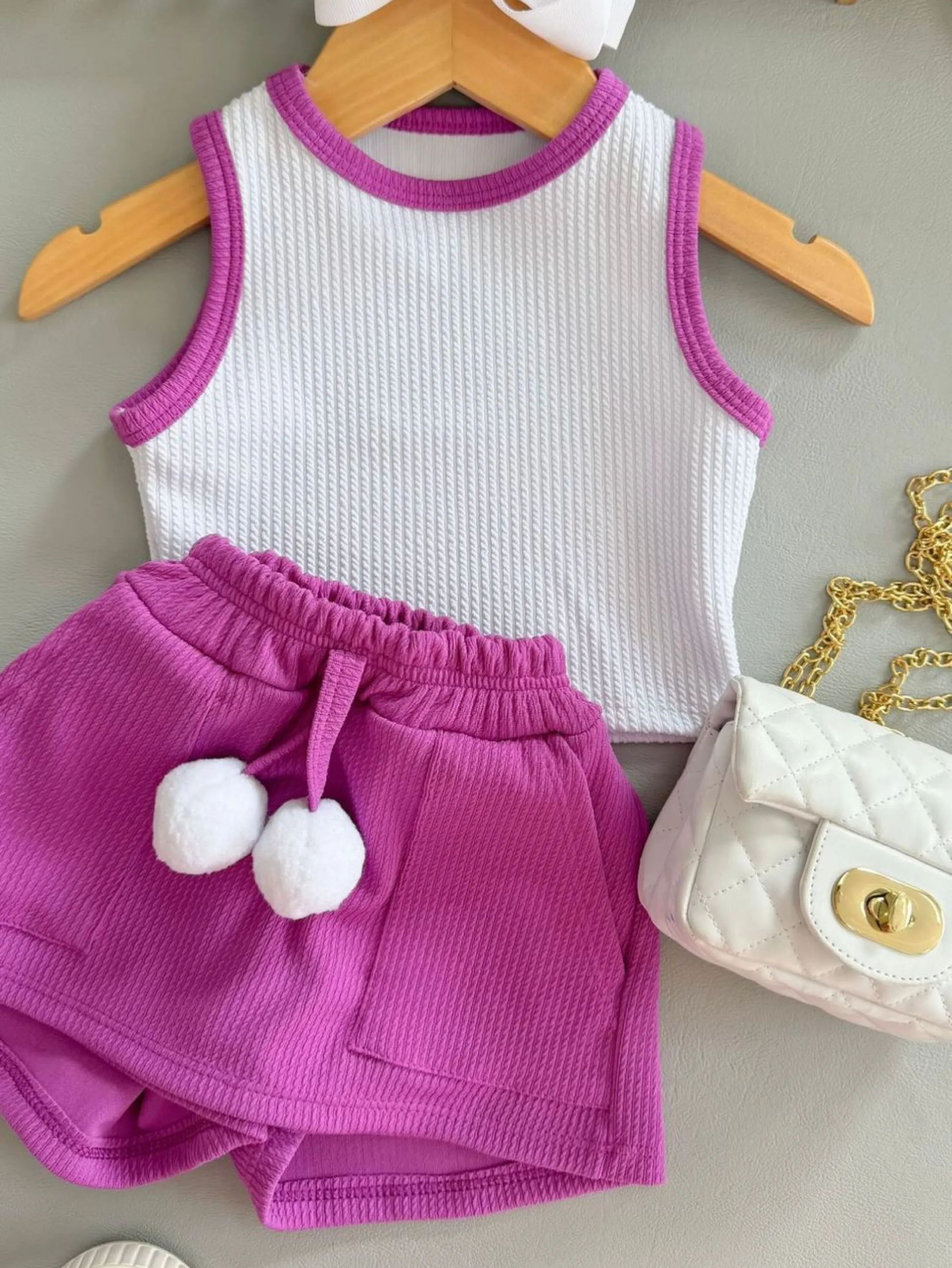 Conjunto Pompom infantil