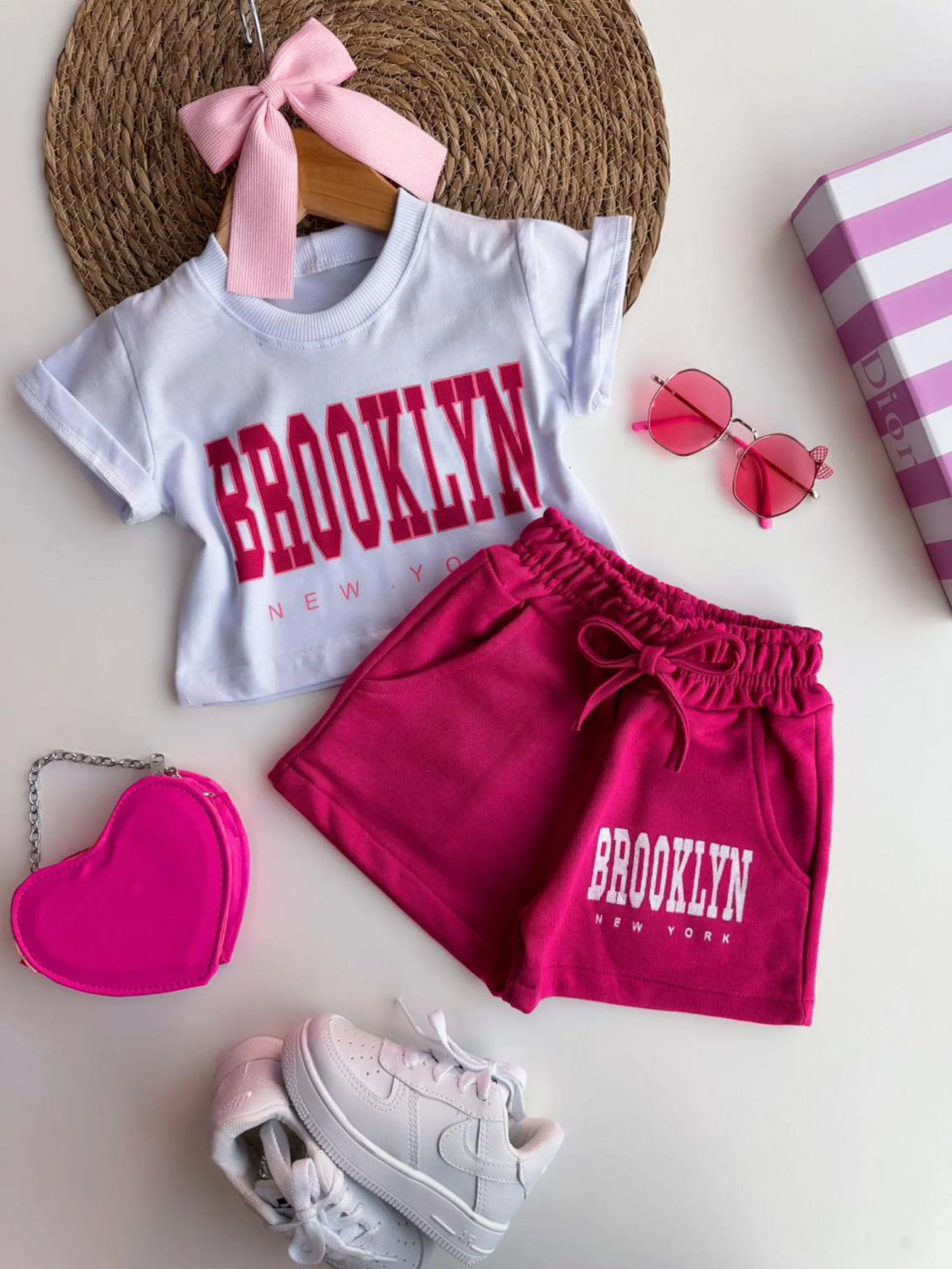 Conjunto moda gringa infantil