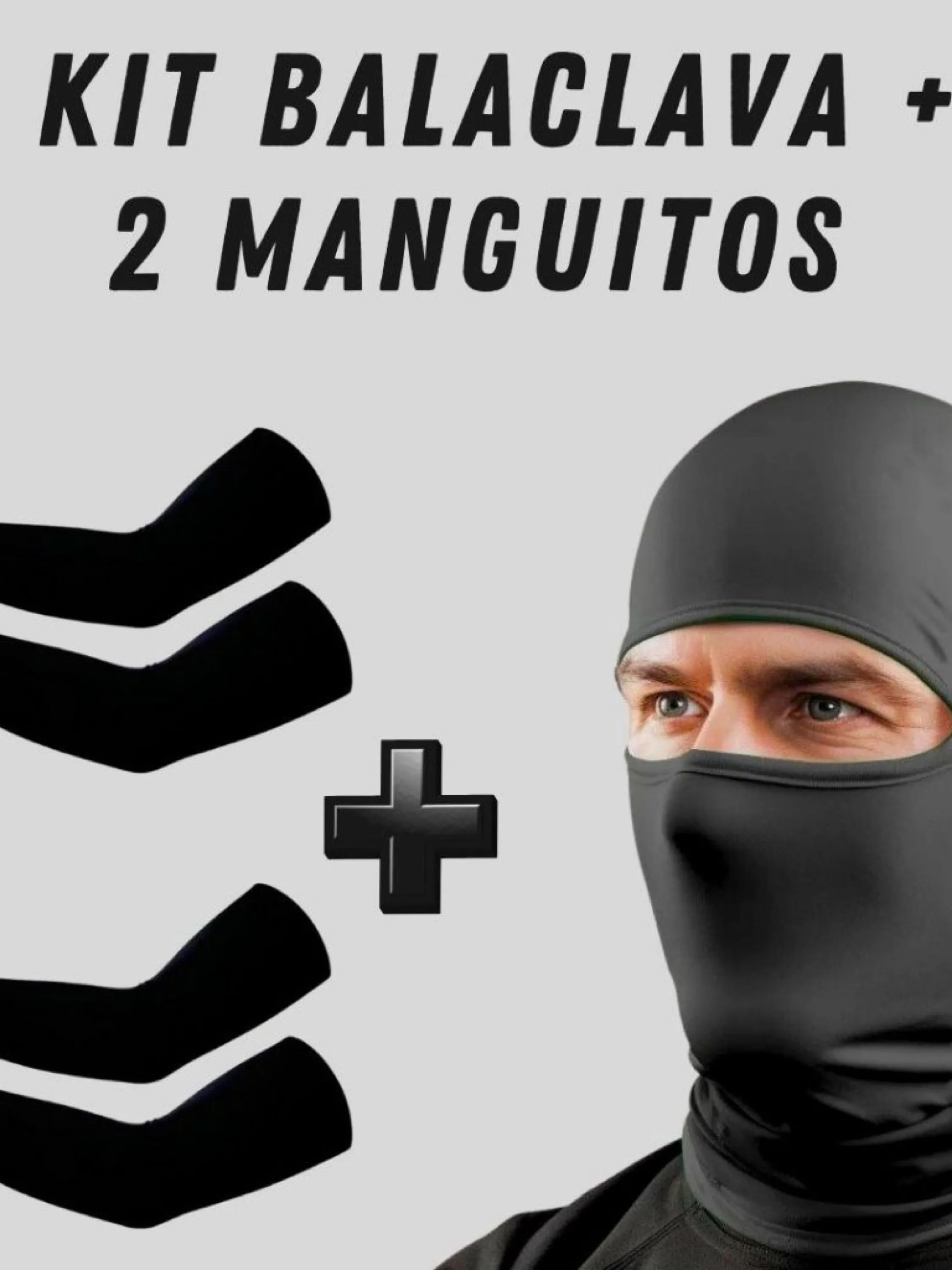 Kit  Balaclava + 2 Manguitos