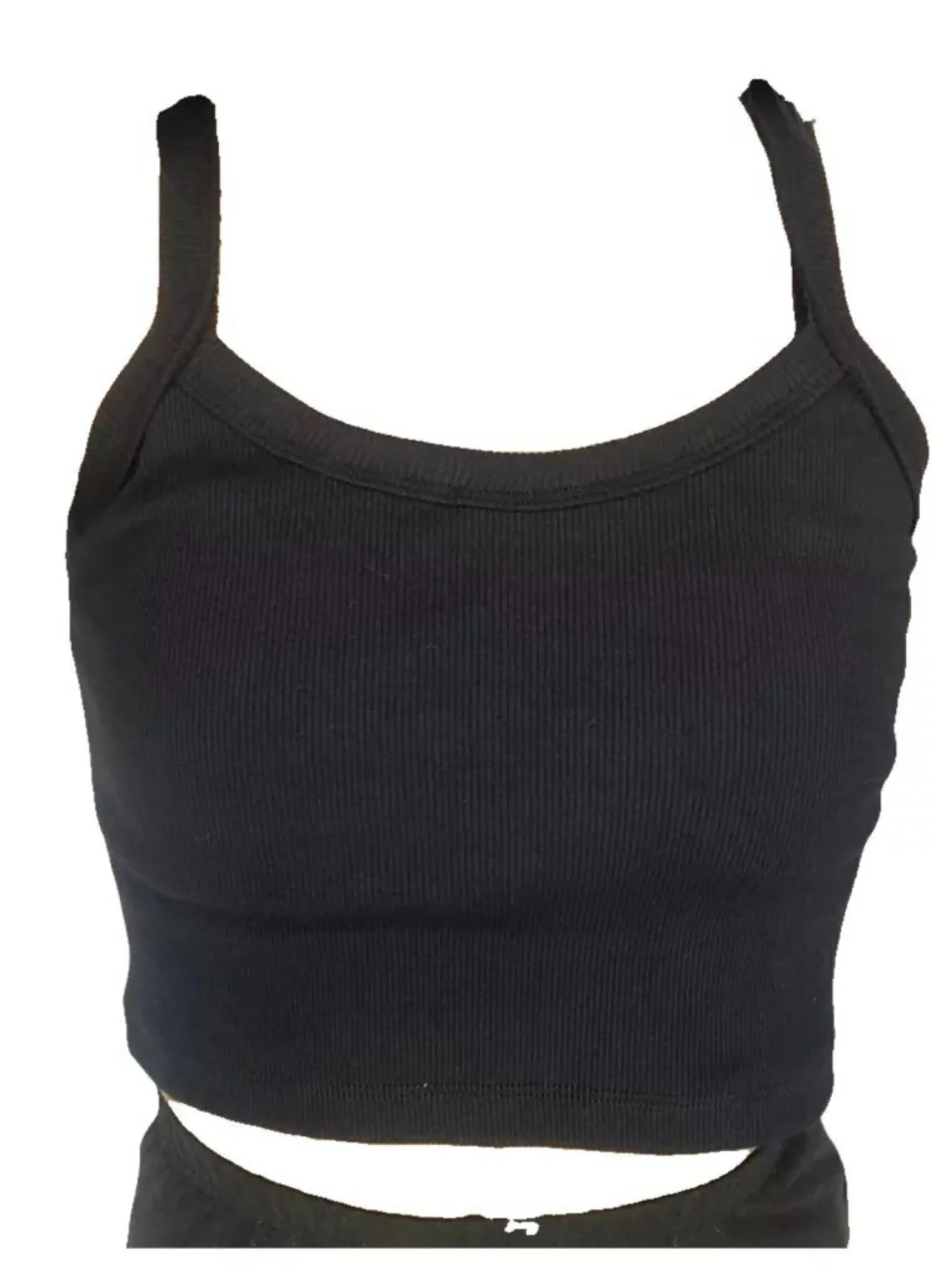 Cropped Top Feminino Básico Alcinha Fina Lançamento