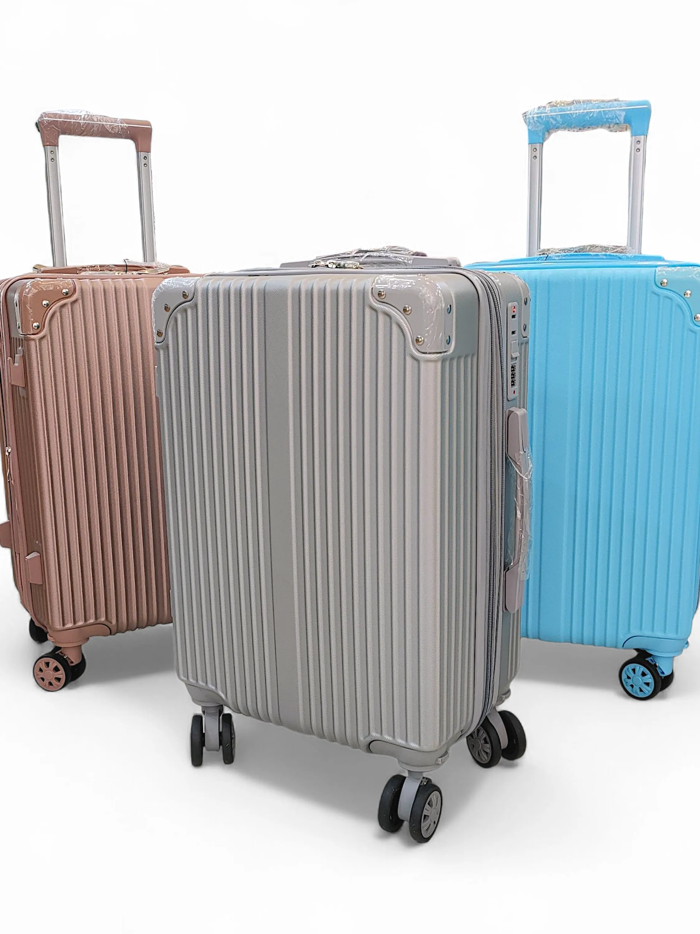 Mala de Viagem 15KG, Roda removível e Duplo Zíper