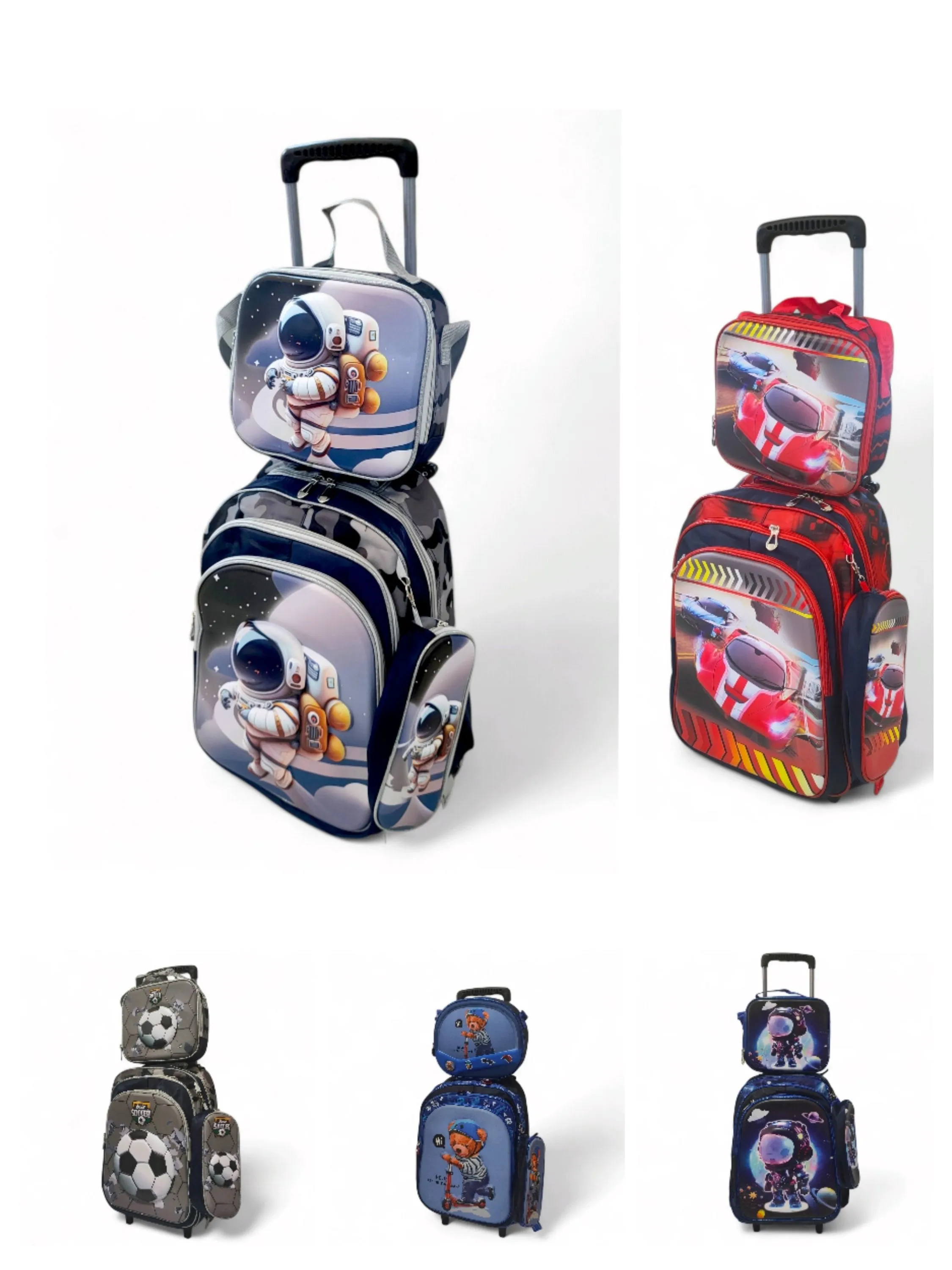 Kit de Mochila Escolar Infantil