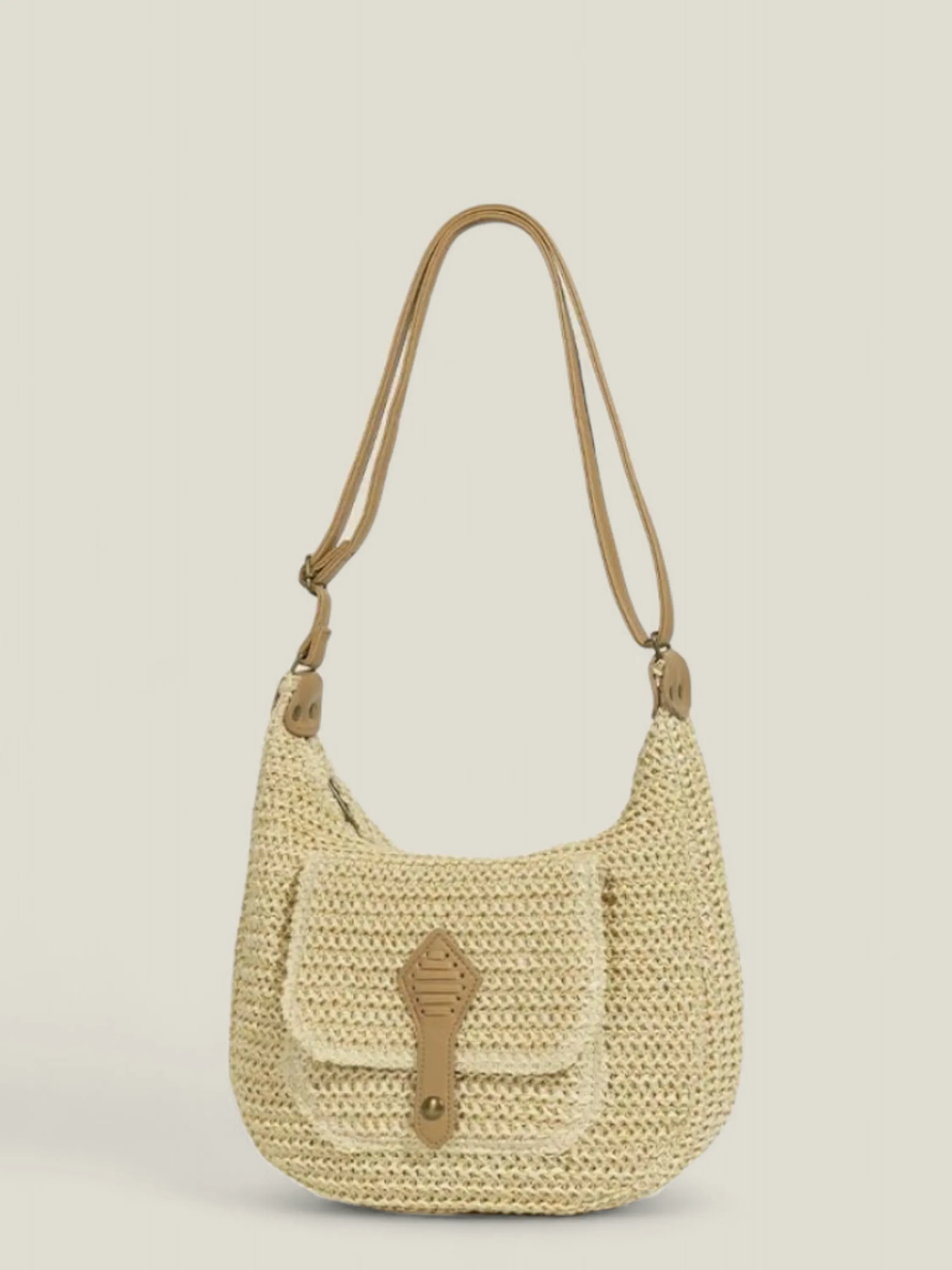 Bolsa Feminina de Palha, Verão, Casual e Elegante MH6006