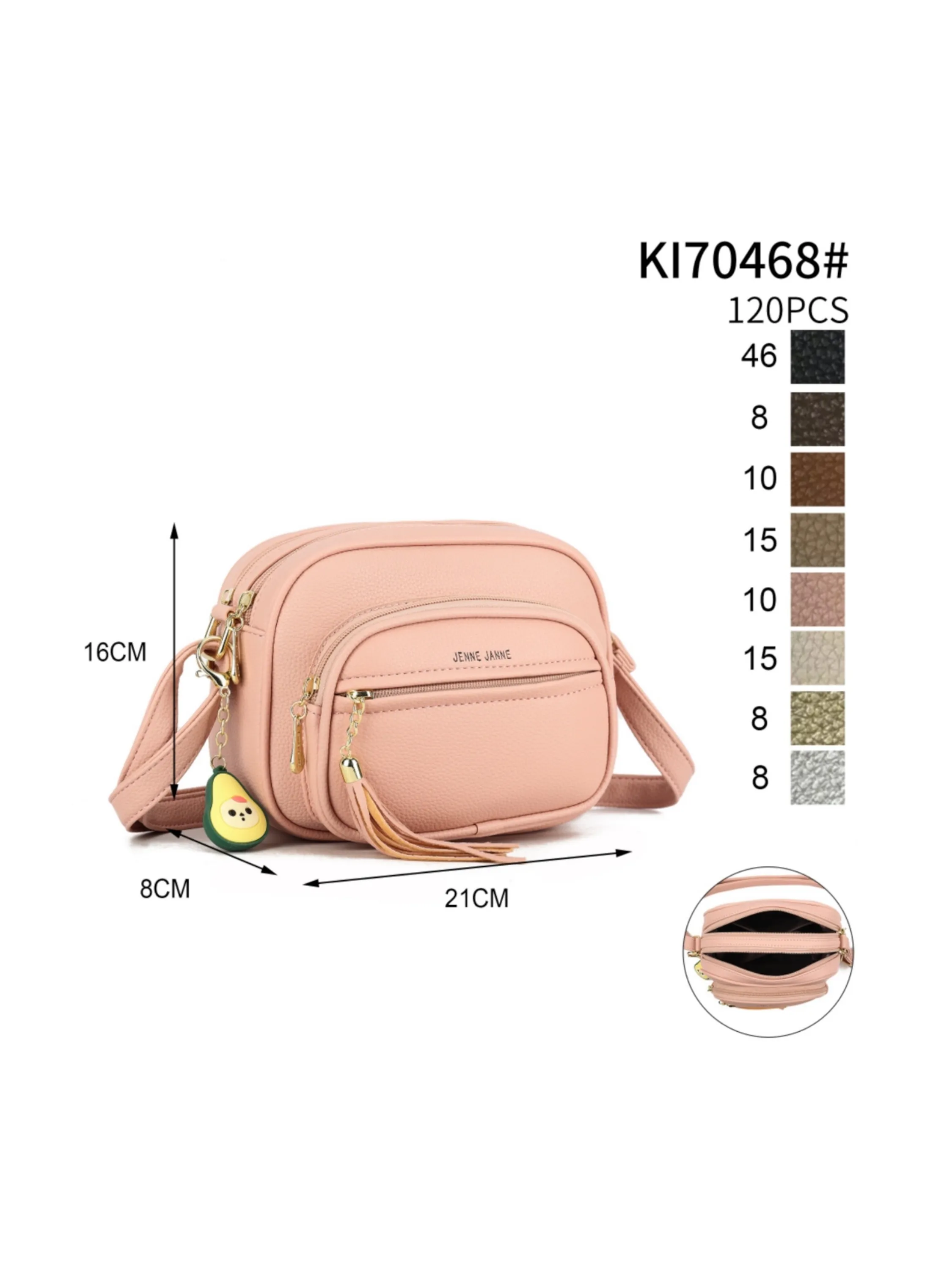 Bolsinha Feminina de Kit 12 pçs (KI70468#)