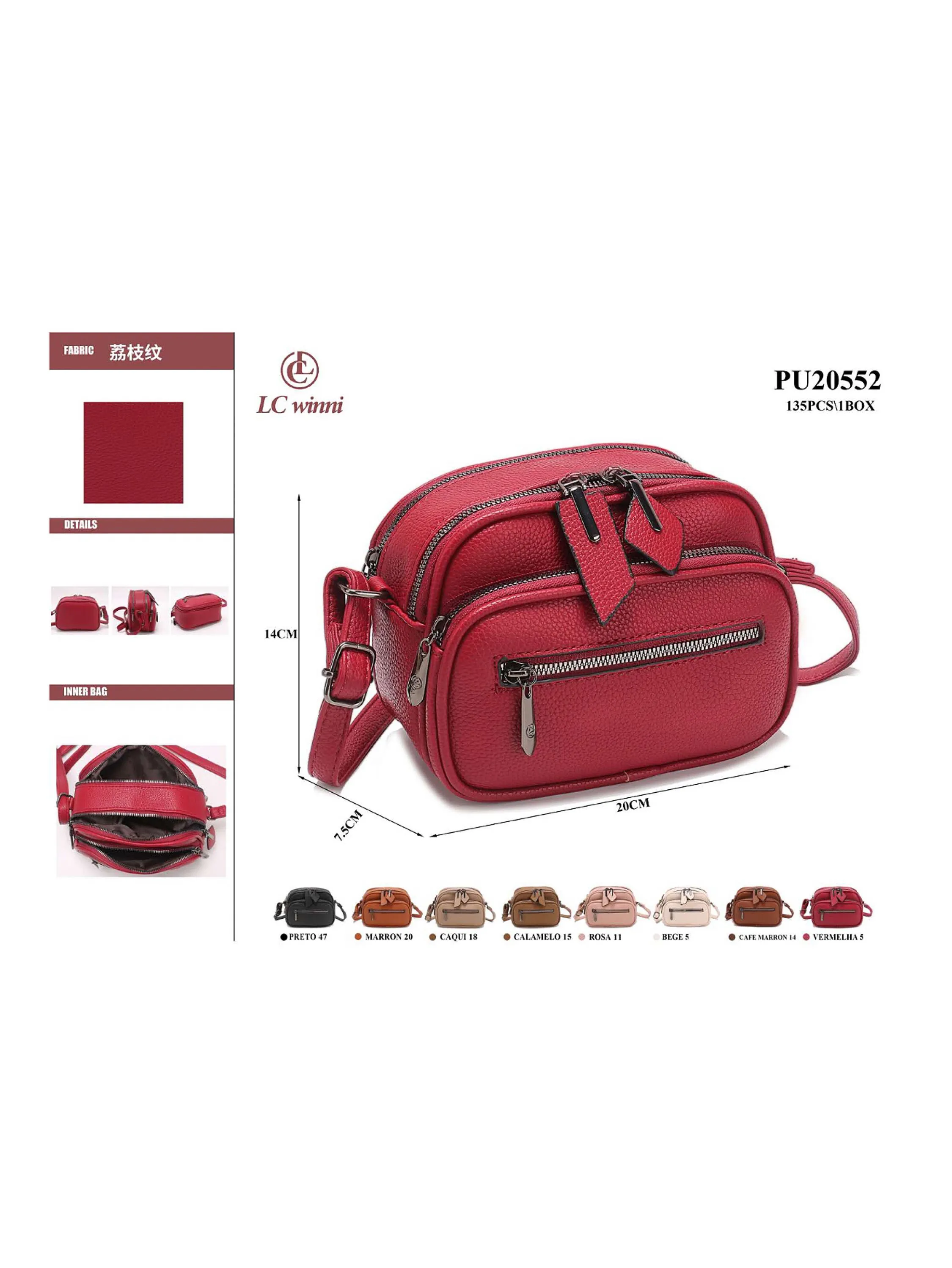 Bolsa feminina (PU20552)