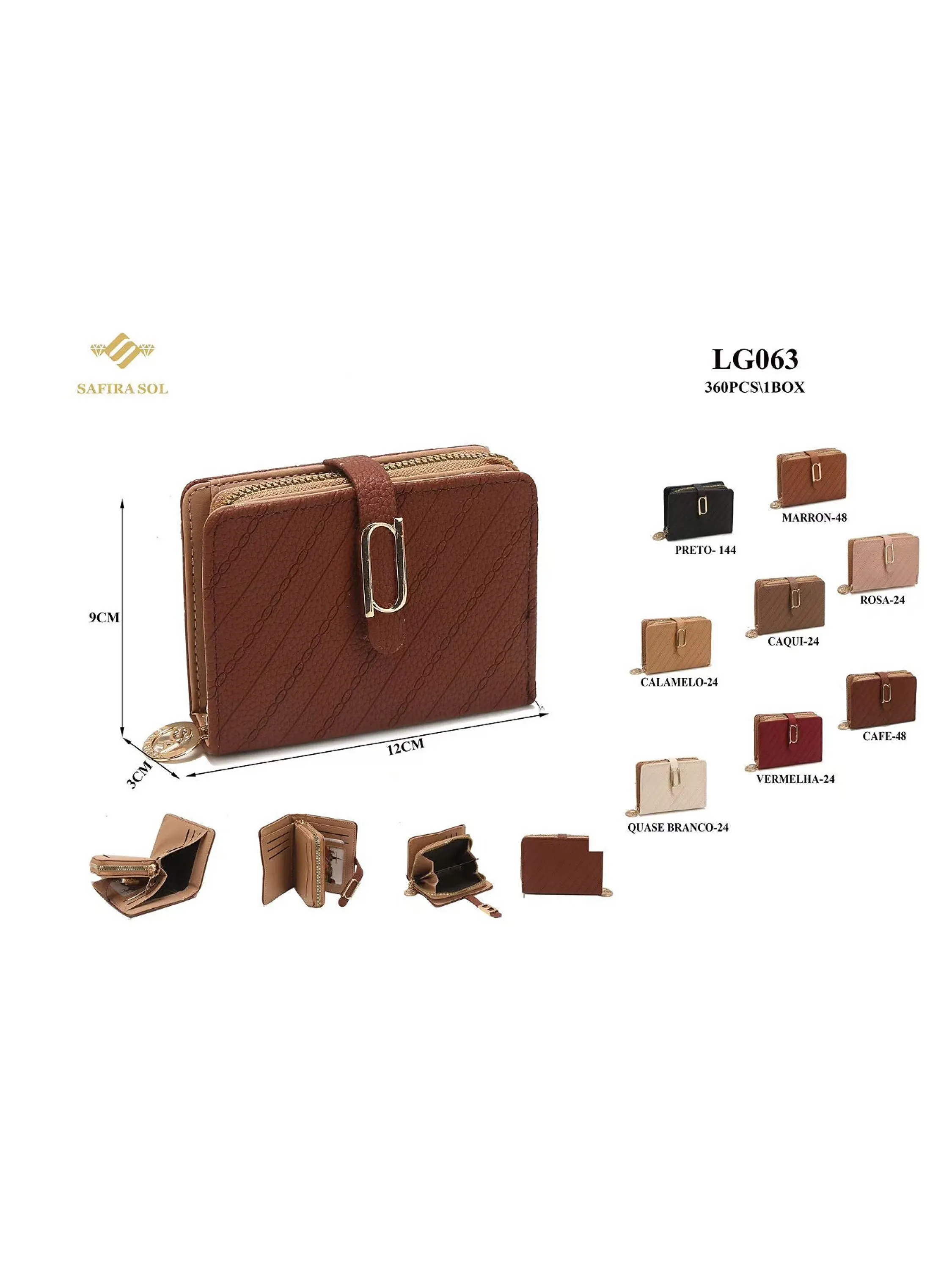 Carteira feminina（LG063）