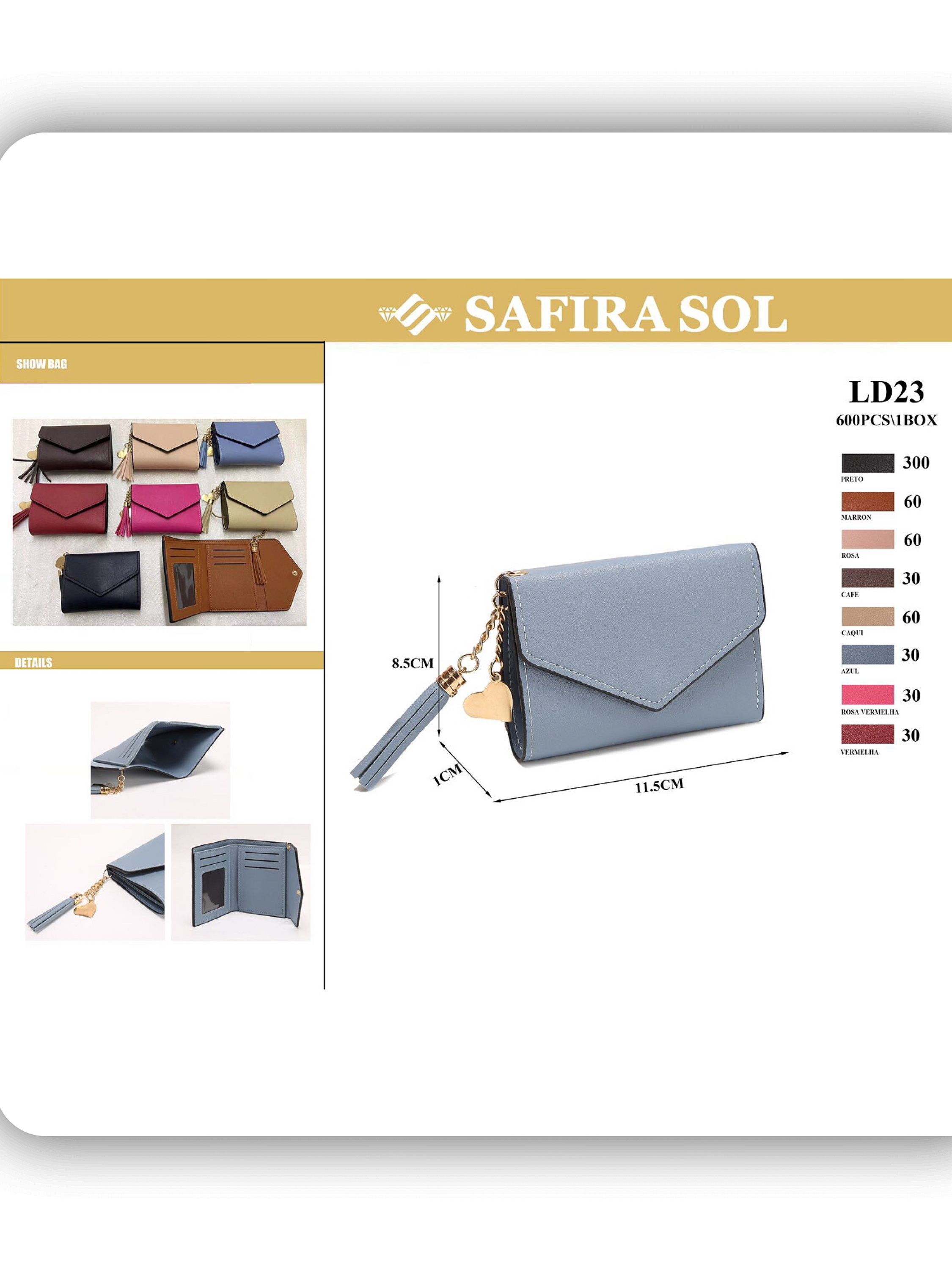 carteira feminine (LD23)