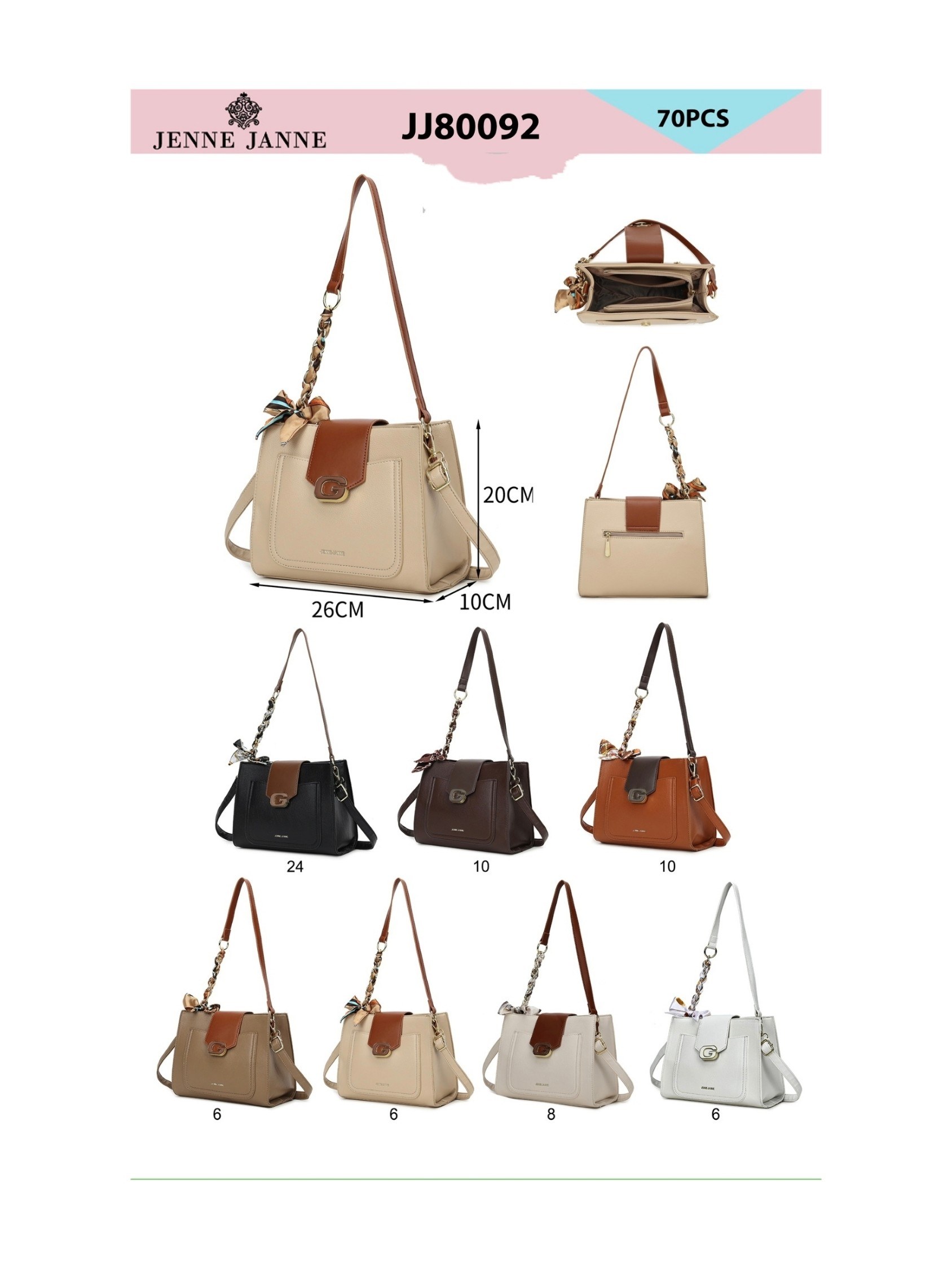 bolsa feminina（JJ80092）