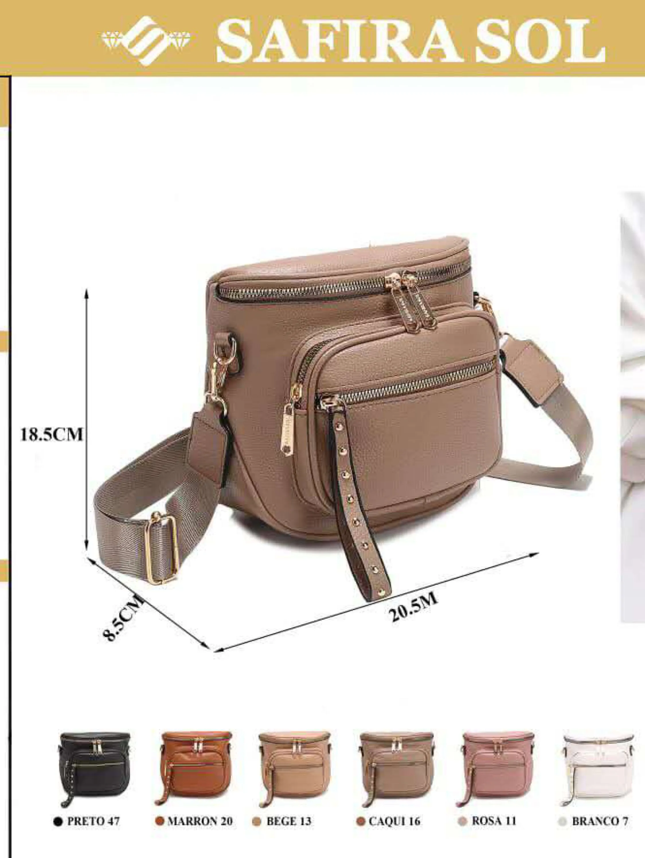 Bolsa feminina (L20460-2)