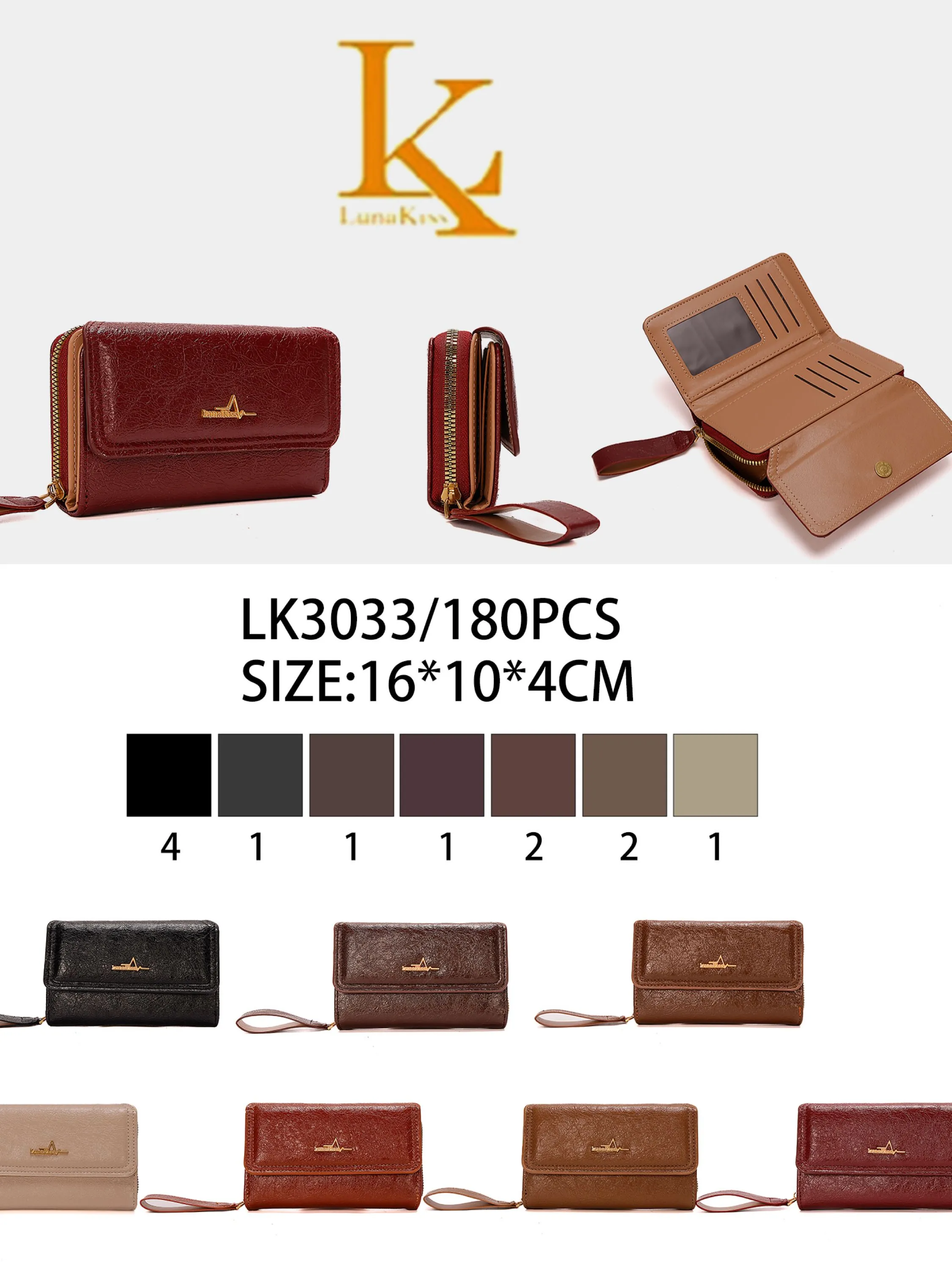 Carteira feminina（LK3033）