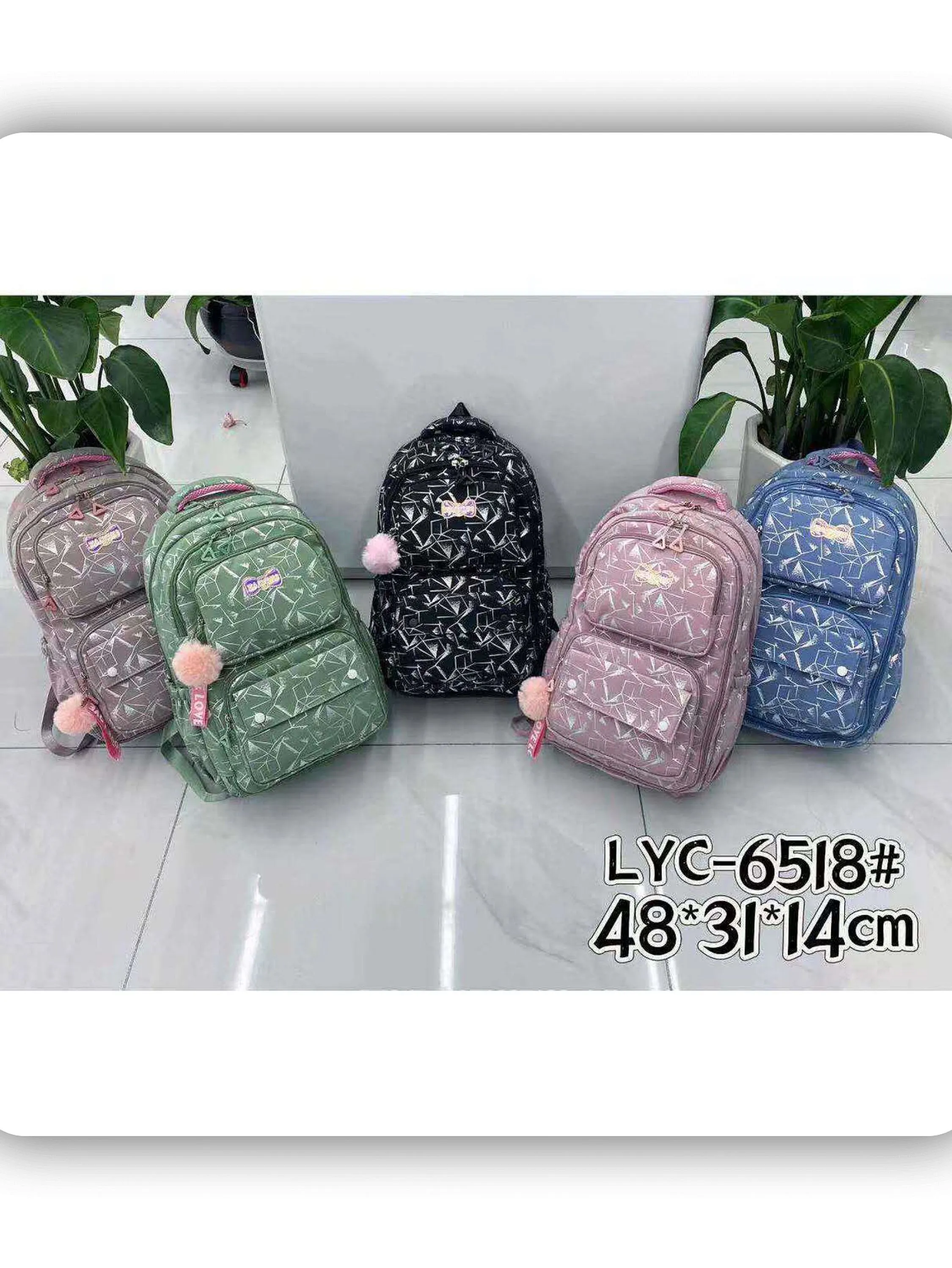 Mochilas meninas e meninos（LYC6518）