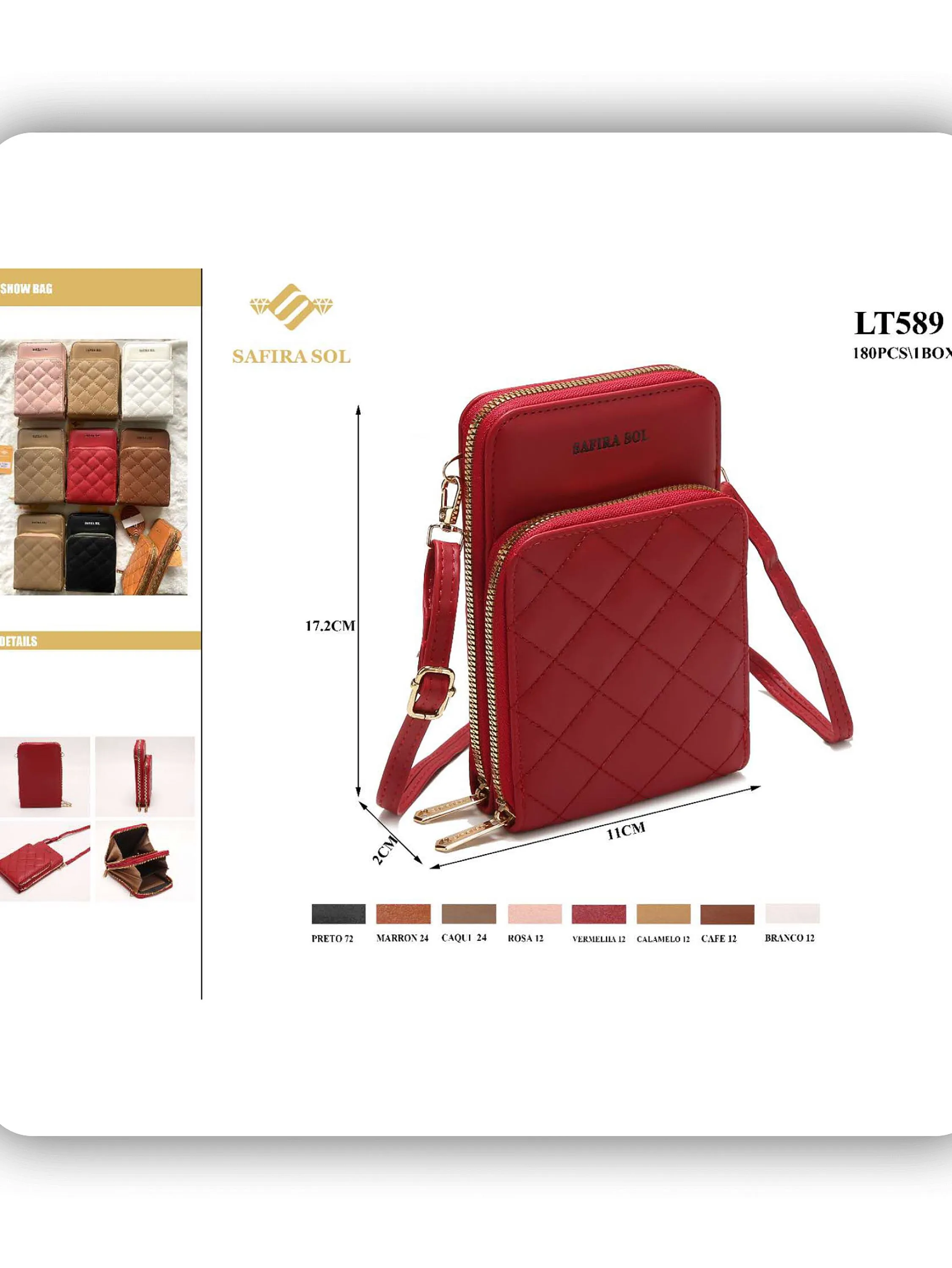 Bolsa feminina (LT589)