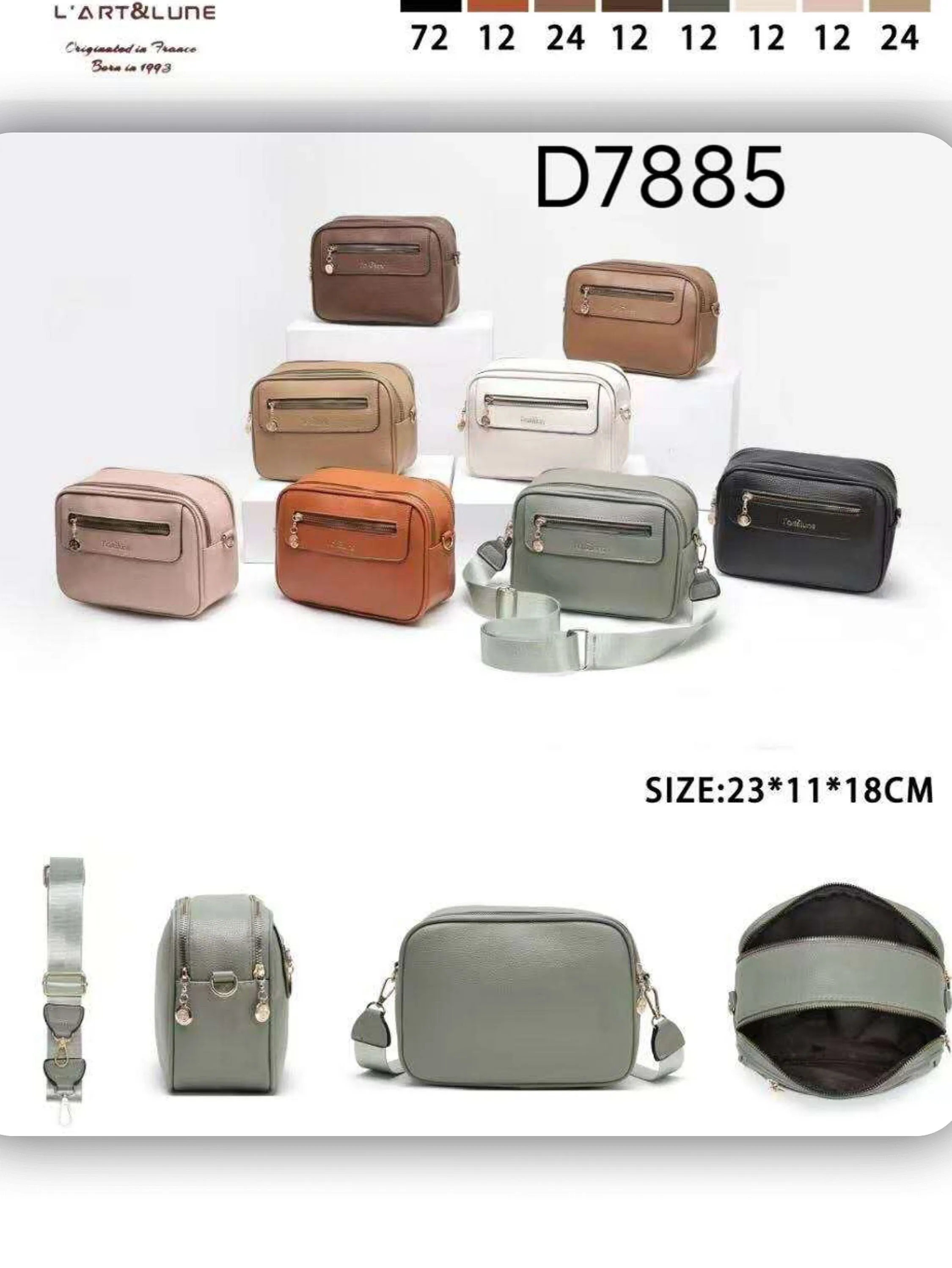 Bolsa feminina (D7885)