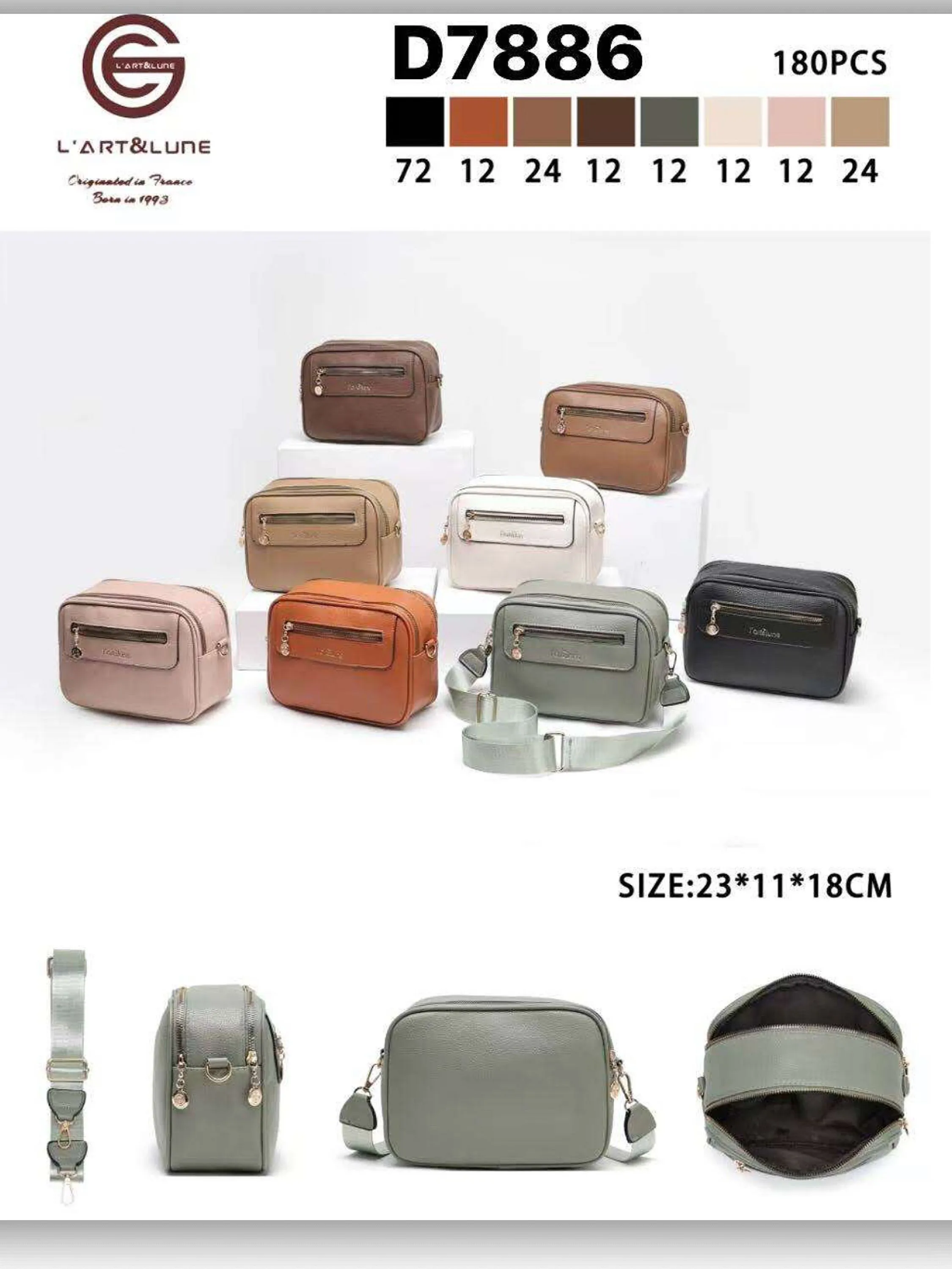 Bolsa feminina (D7886)