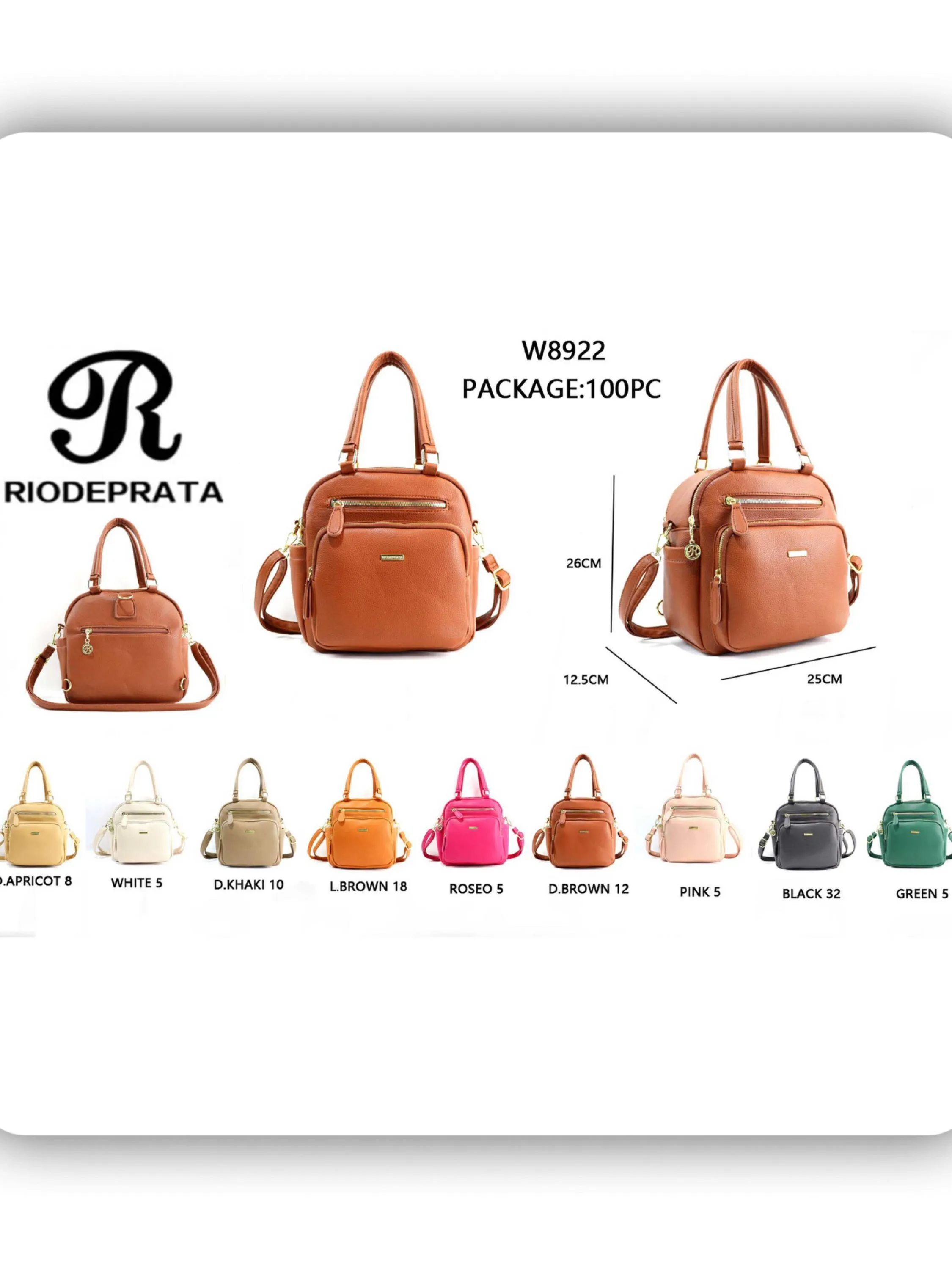 bolsa mochina feminina （W8922）