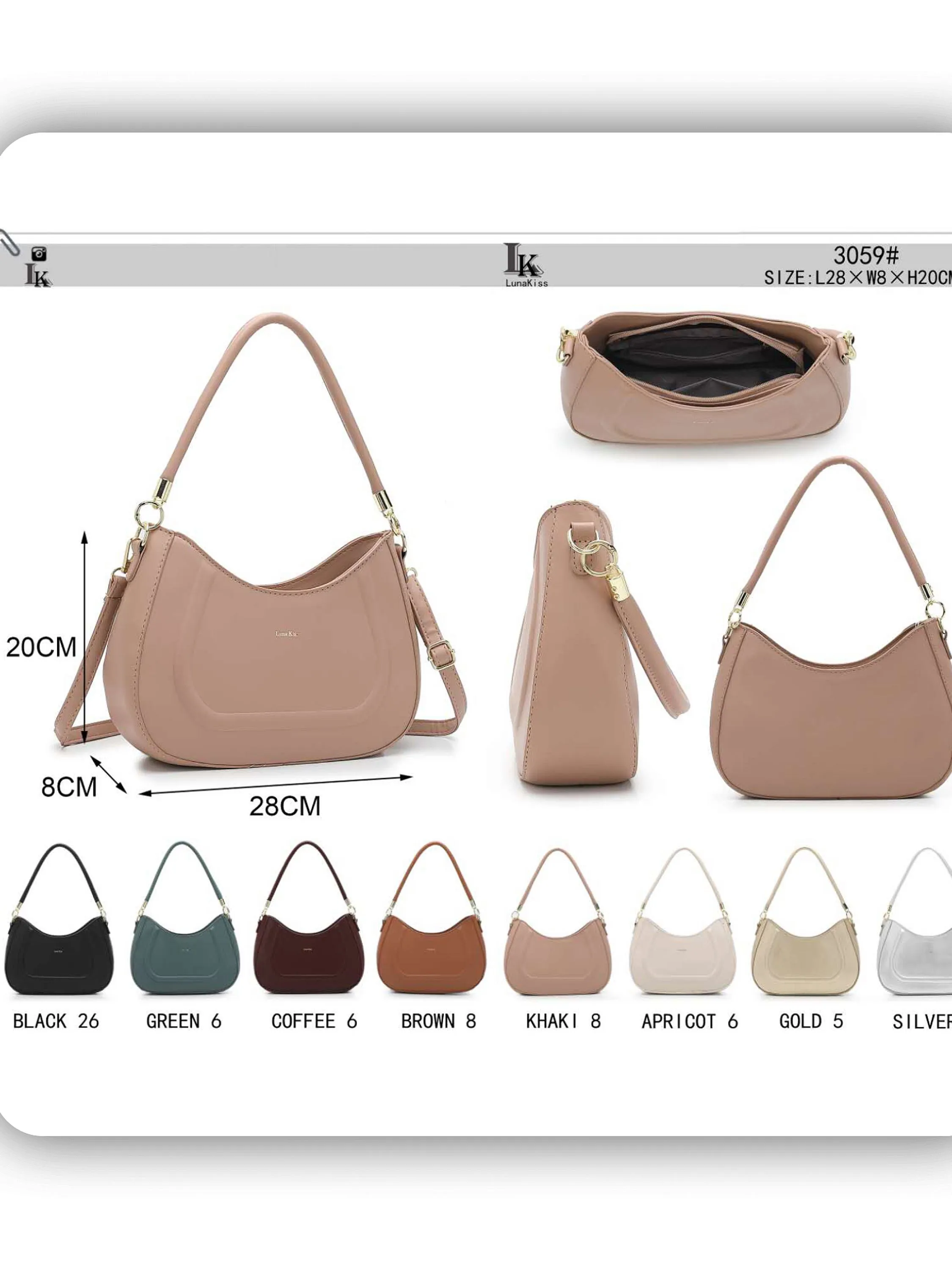 bolsa feminina（3059）