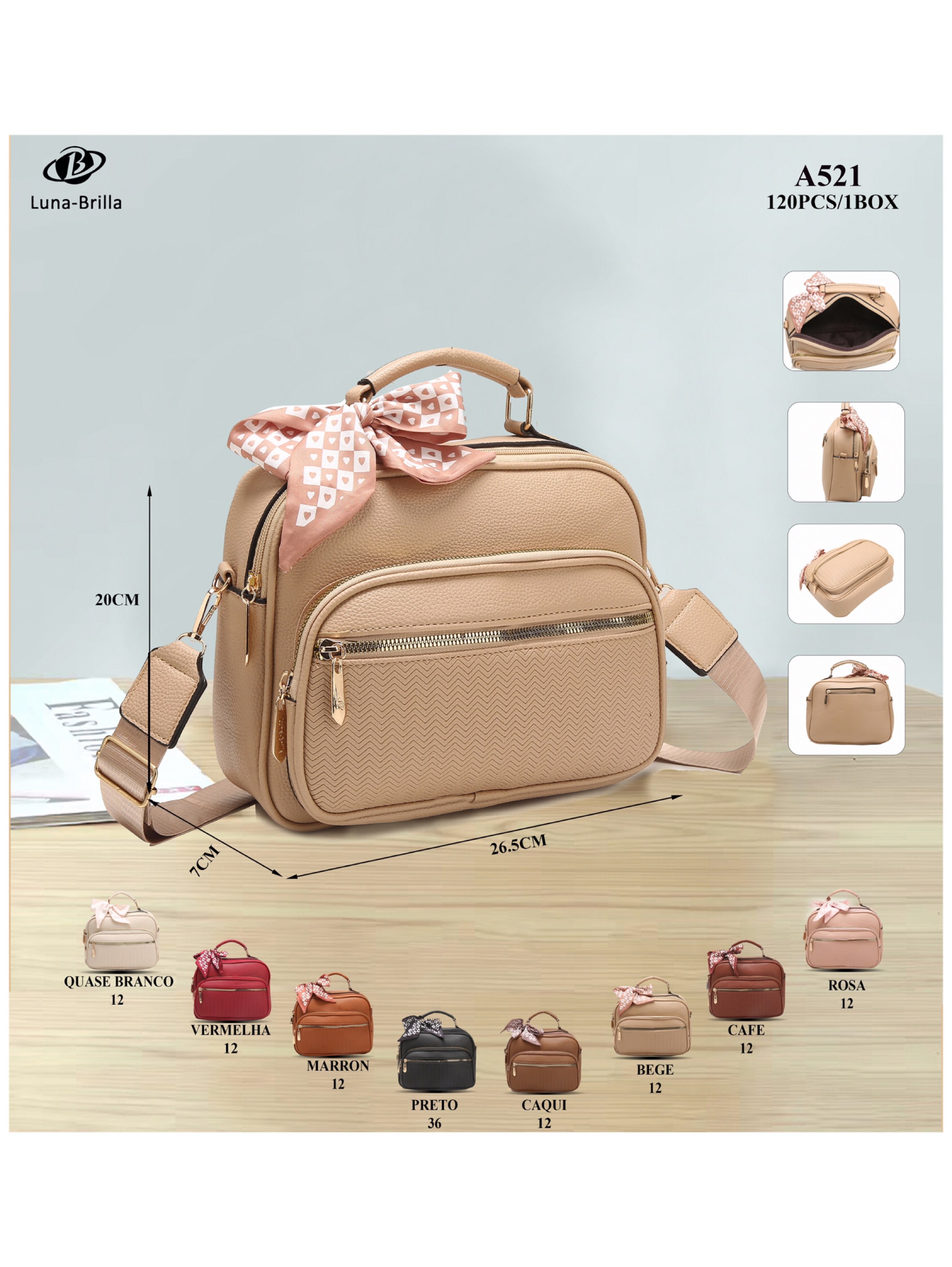 bolsa feminina（A521）