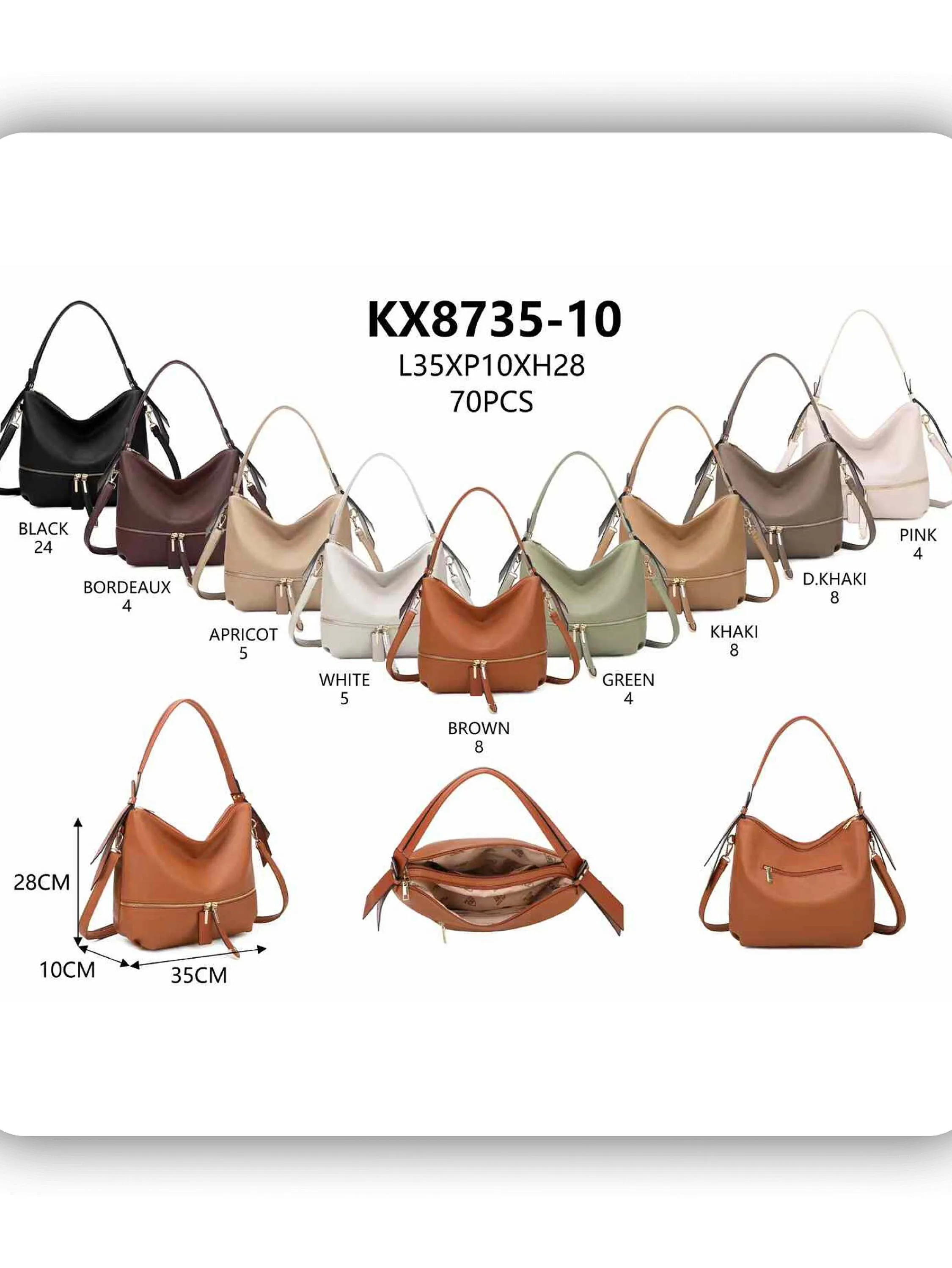 Bolsa feminina (kx8735-10)