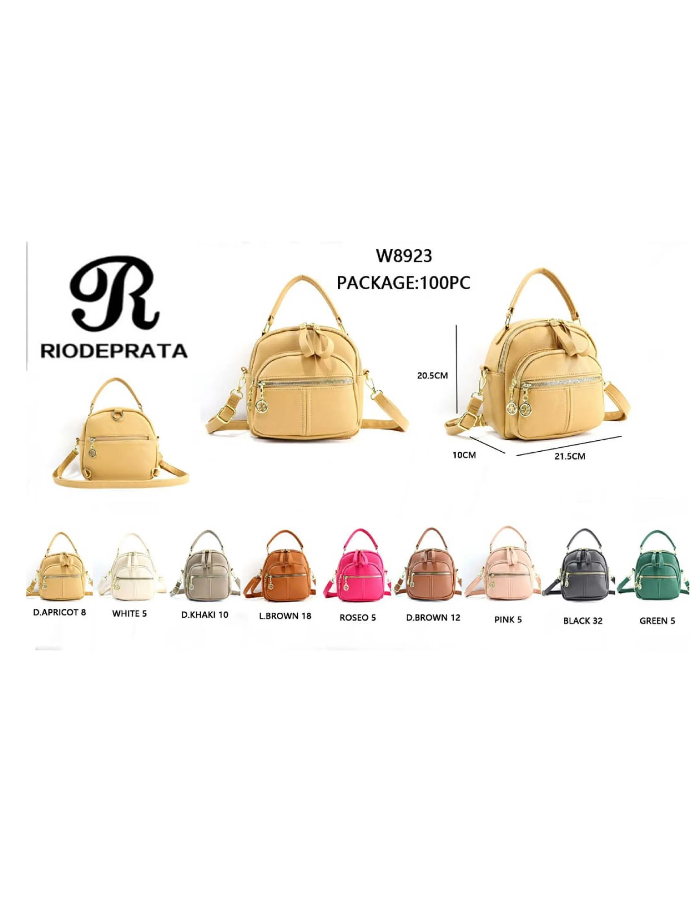 Bolsa mochila feminina（W8923）